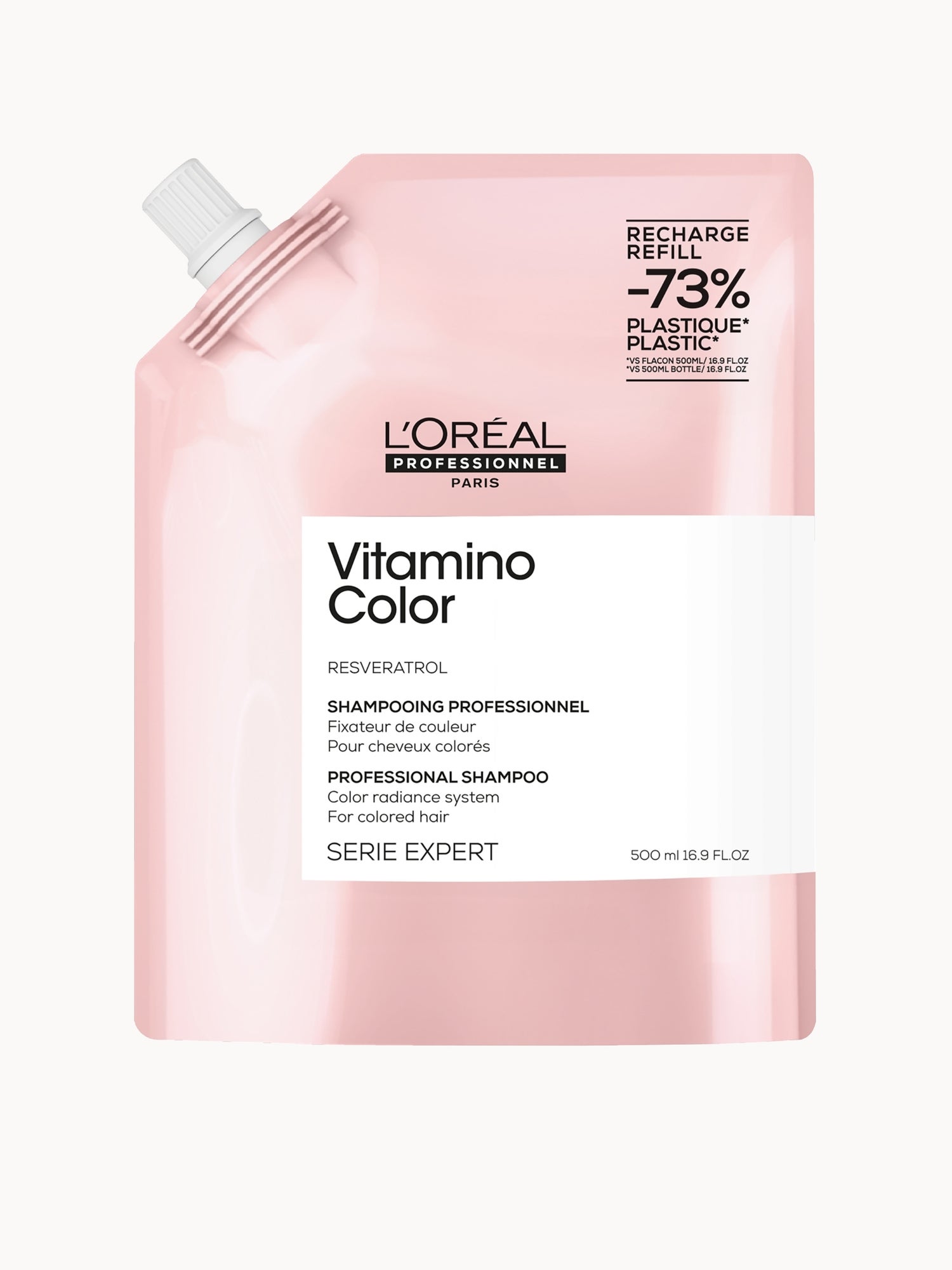 L'Oréal Professionnel Vitamino Color Shampoo Refill Pack 500ml for Coloured Hair