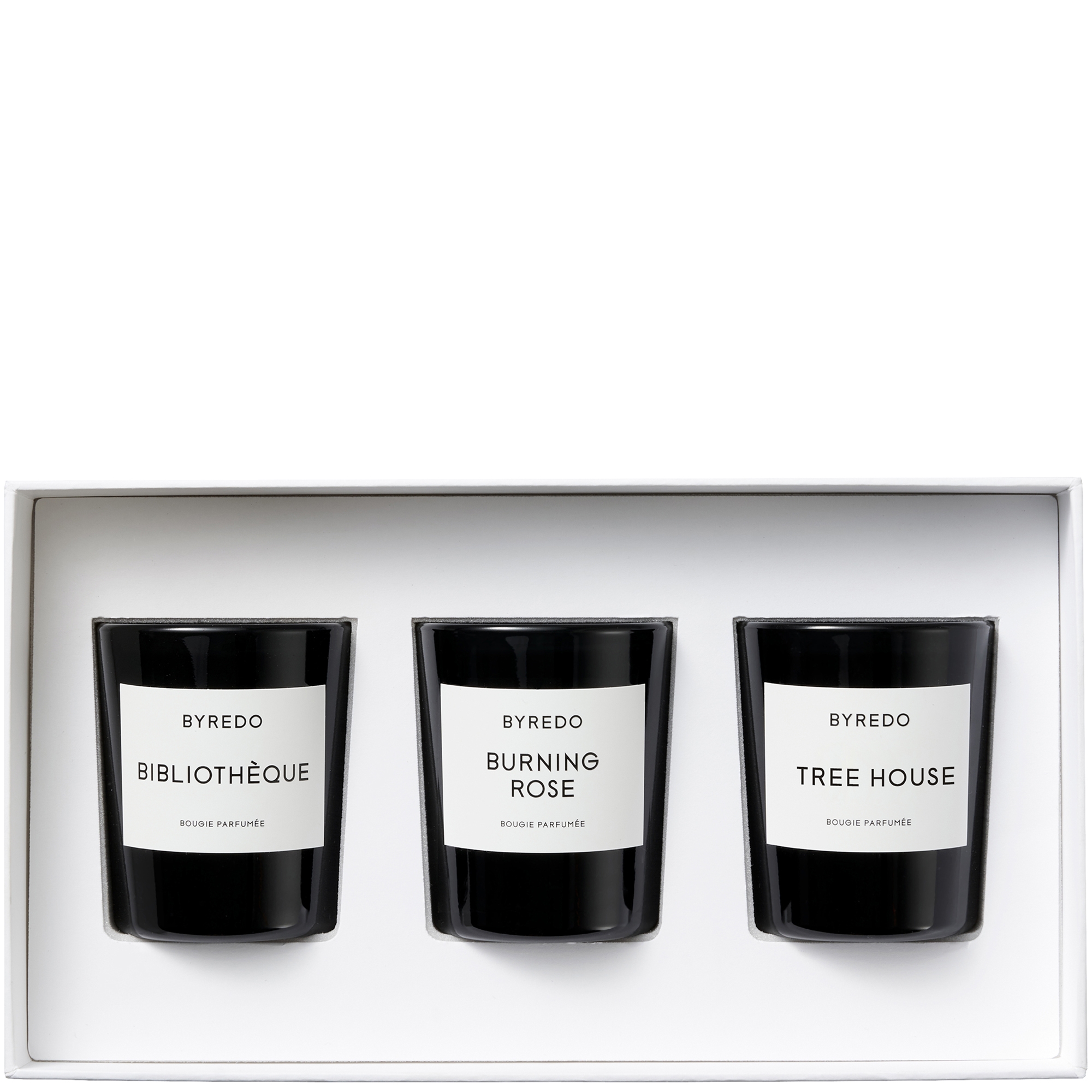 BYREDO La Mini Sélection Bois キャンドルセット Byredo La Mini Sélection Bois Candle Set 3x70g (Candles