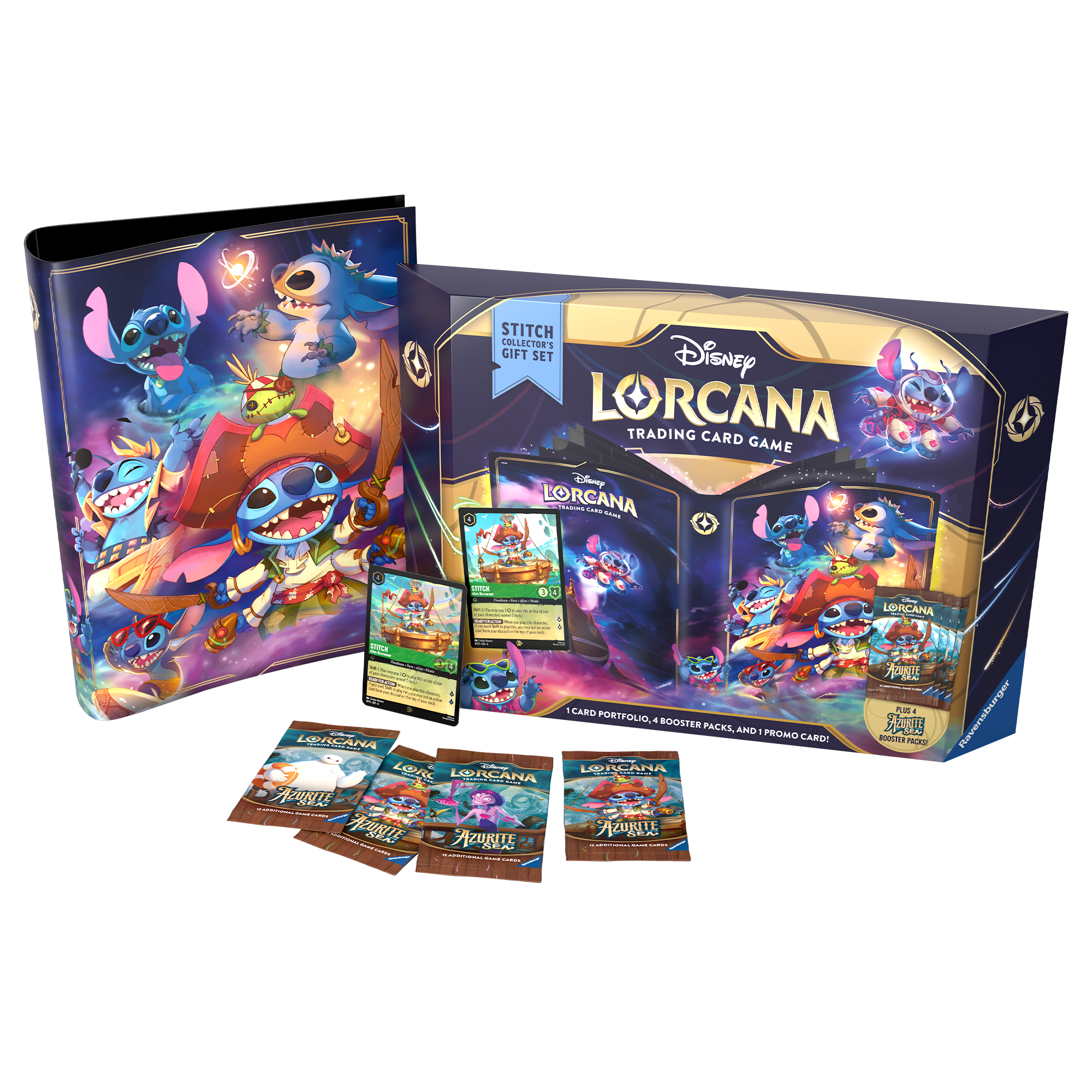 Disney Lorcana Trading Card Game Azurite Sea Stitch Collectors
