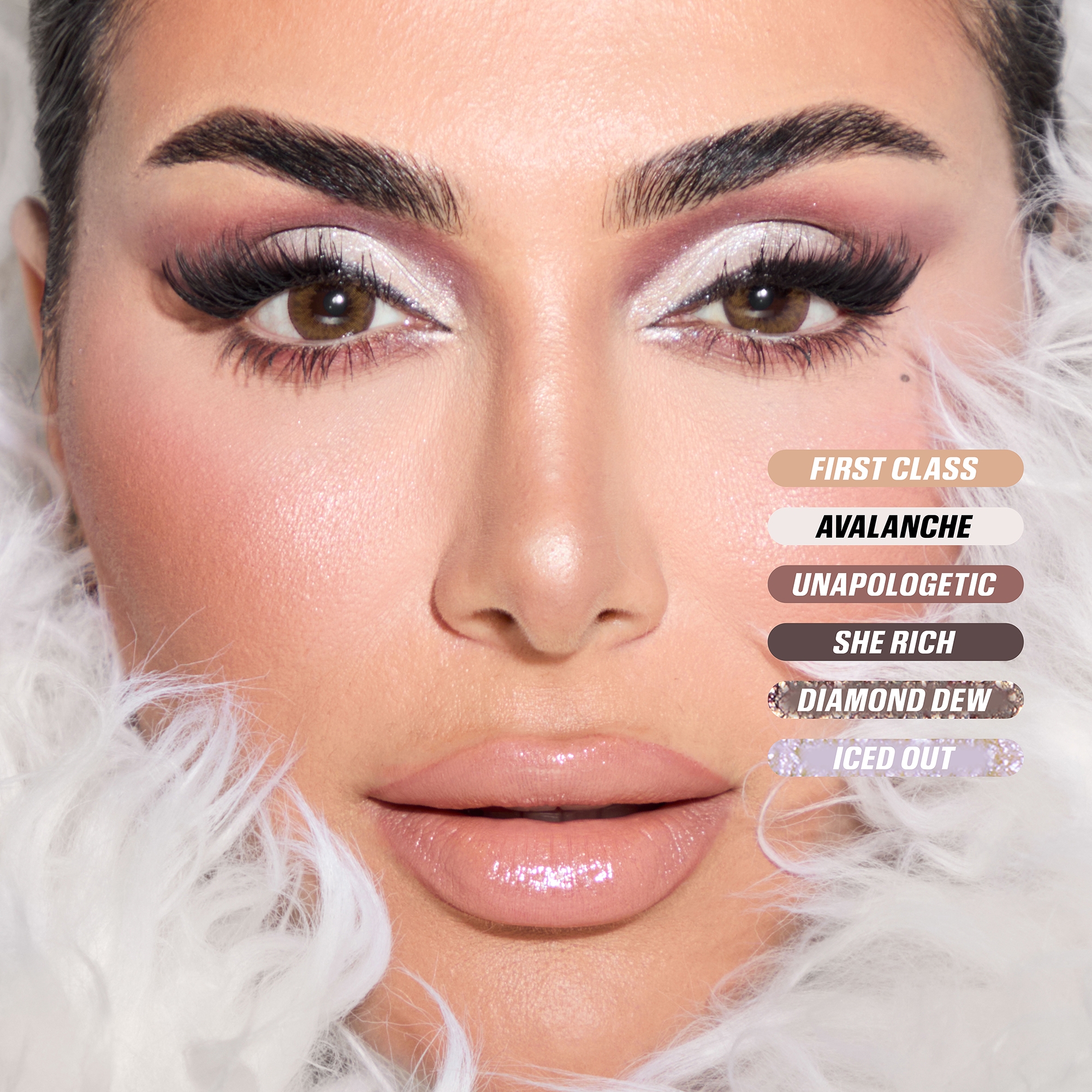 【訳あり】Huda Beauty ICY NUDE アイシャドウパレット Huda Beauty Icy Nude Eyeshadow Palette 16g | Cult Beauty