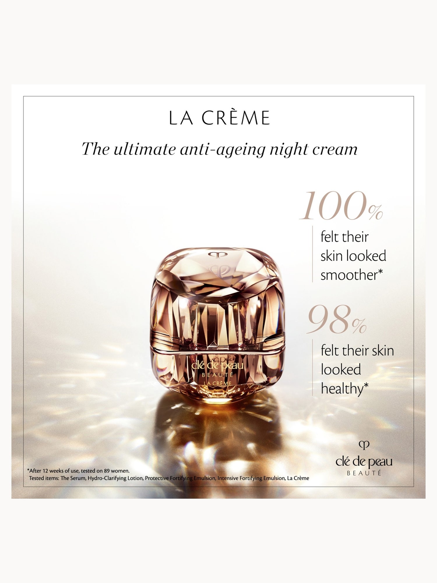 clé de peau La Crème 50g Clé De Peau Beauté La Crème 50ml | LOOKFANTASTIC
