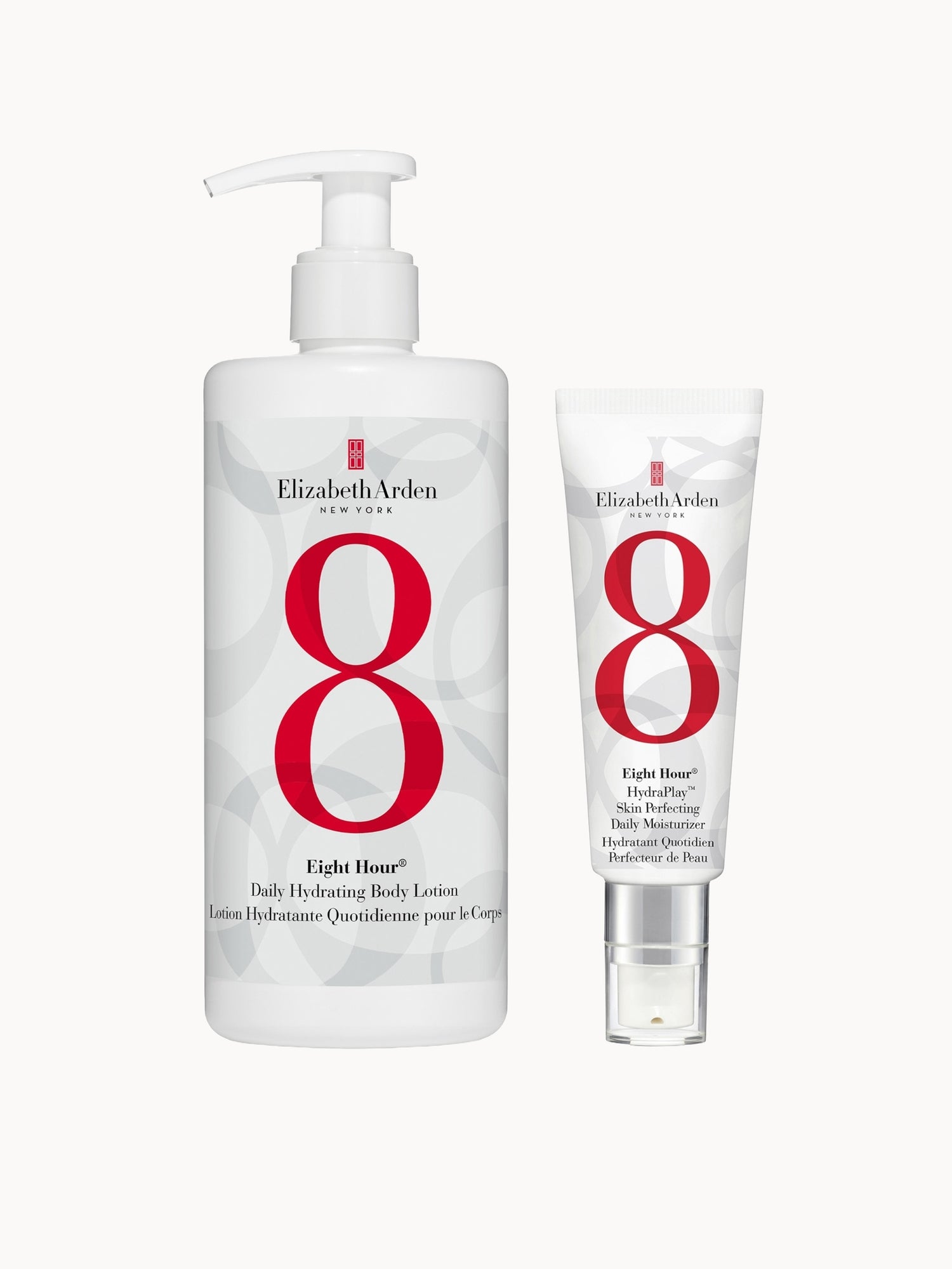 Elizabeth Arden Eight Hour HydraPlay Moisturizer 45ml and Hydrating Body Lotion 380ml