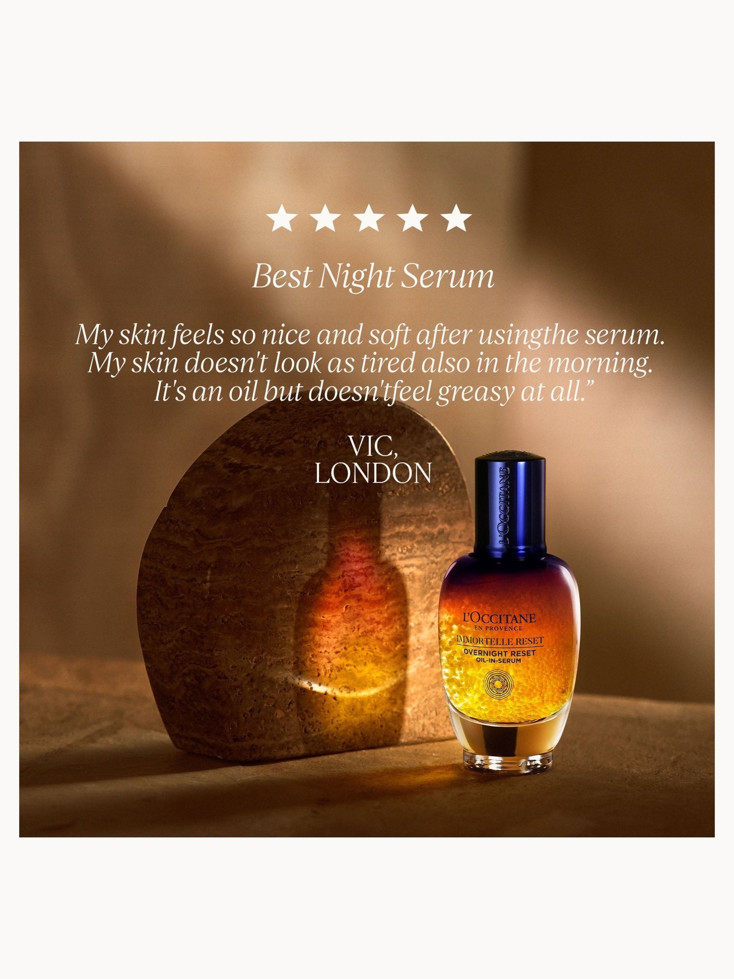 L'Occitane Overnight Reset Serum 30ml | LOOKFANTASTIC