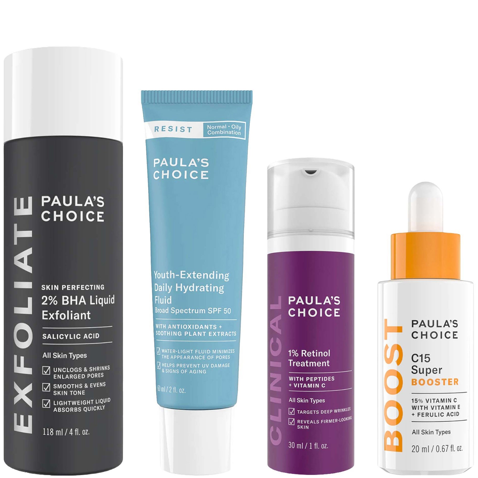 Paula's Choice Best Sellers Set ($192 Value) | Dermstore