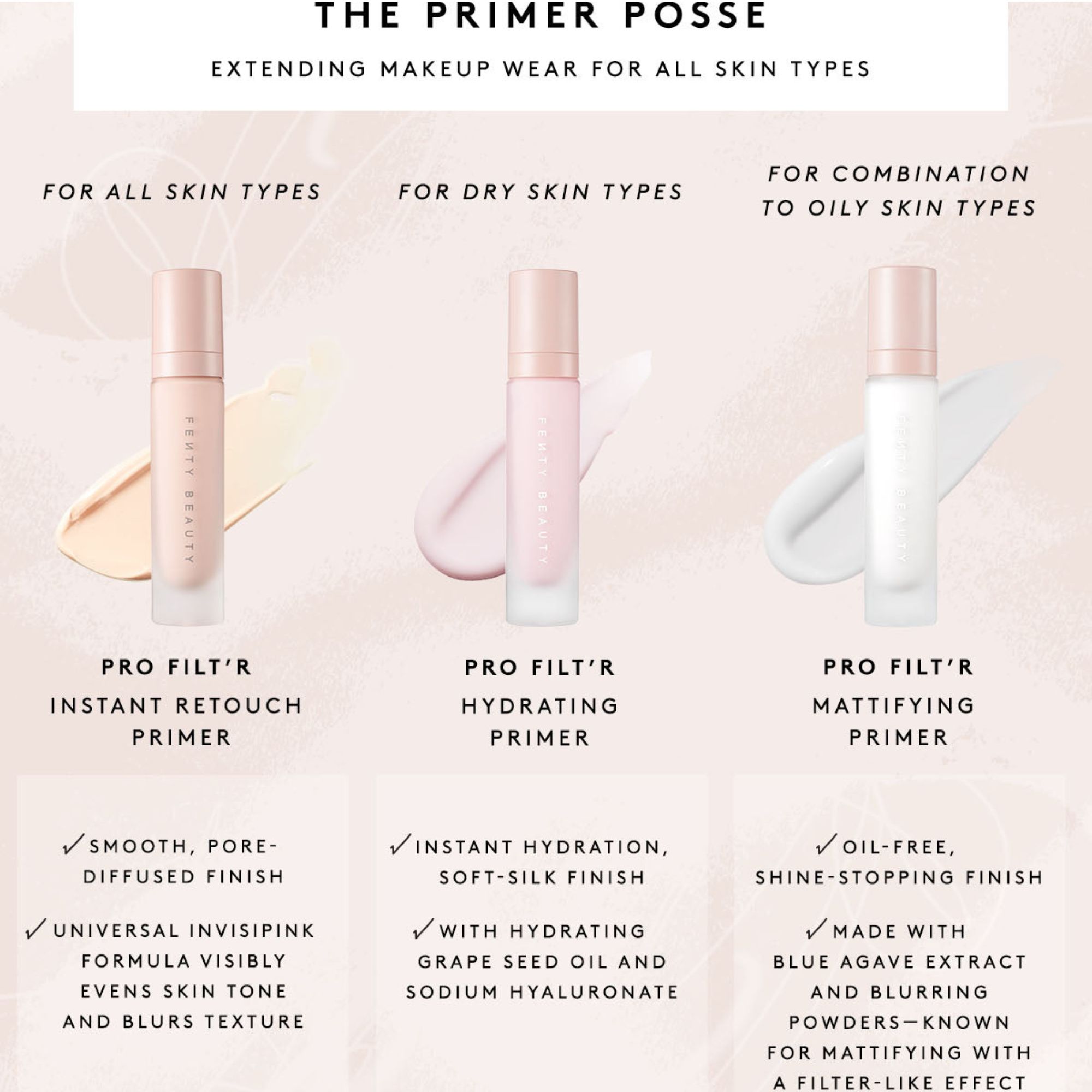 FENTY BEAUTY インスタントリタッチプライマー 32ml　2個 Fenty Beauty Pro Filt'R Instant Retouch Primer 32ml - Soft