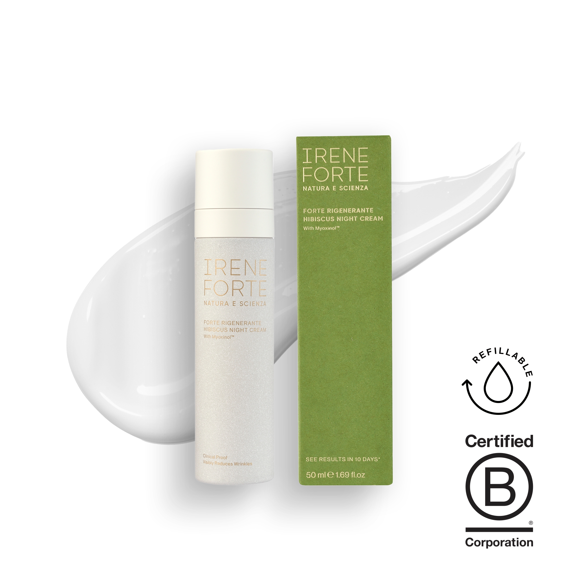 Irene Forte Skincare Hibiscus Night Cream 50ml | Dermstore