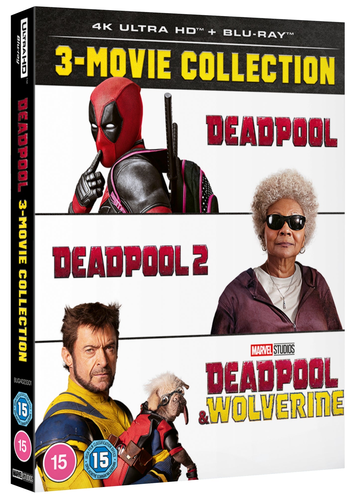 Marvel's Deadpool & Wolverine Triple Pack 4K Ultra HD & Blu-ray