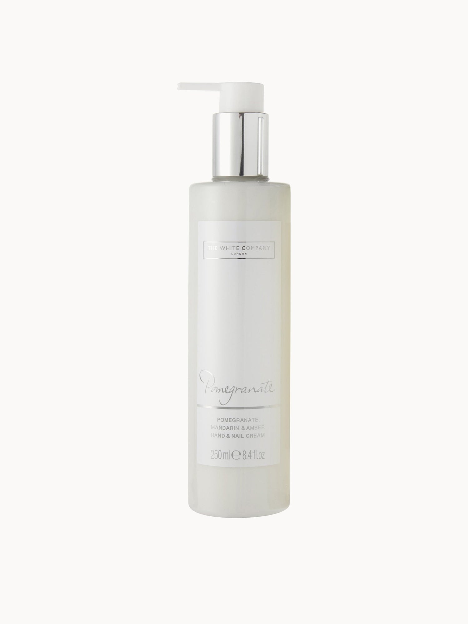The White Company Pomegranate Hand & Nail Cream 250ml