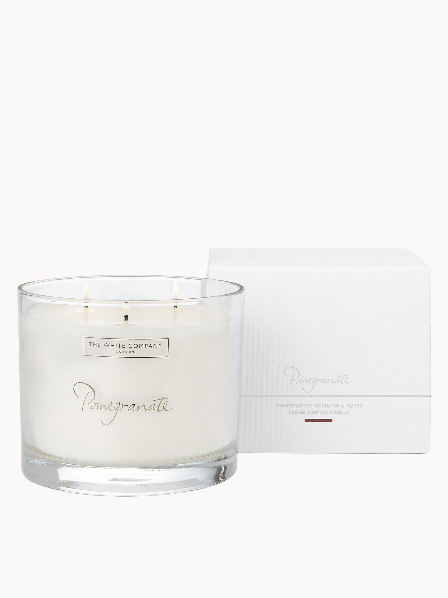 The White Company Pomegranate Large Candle 770g