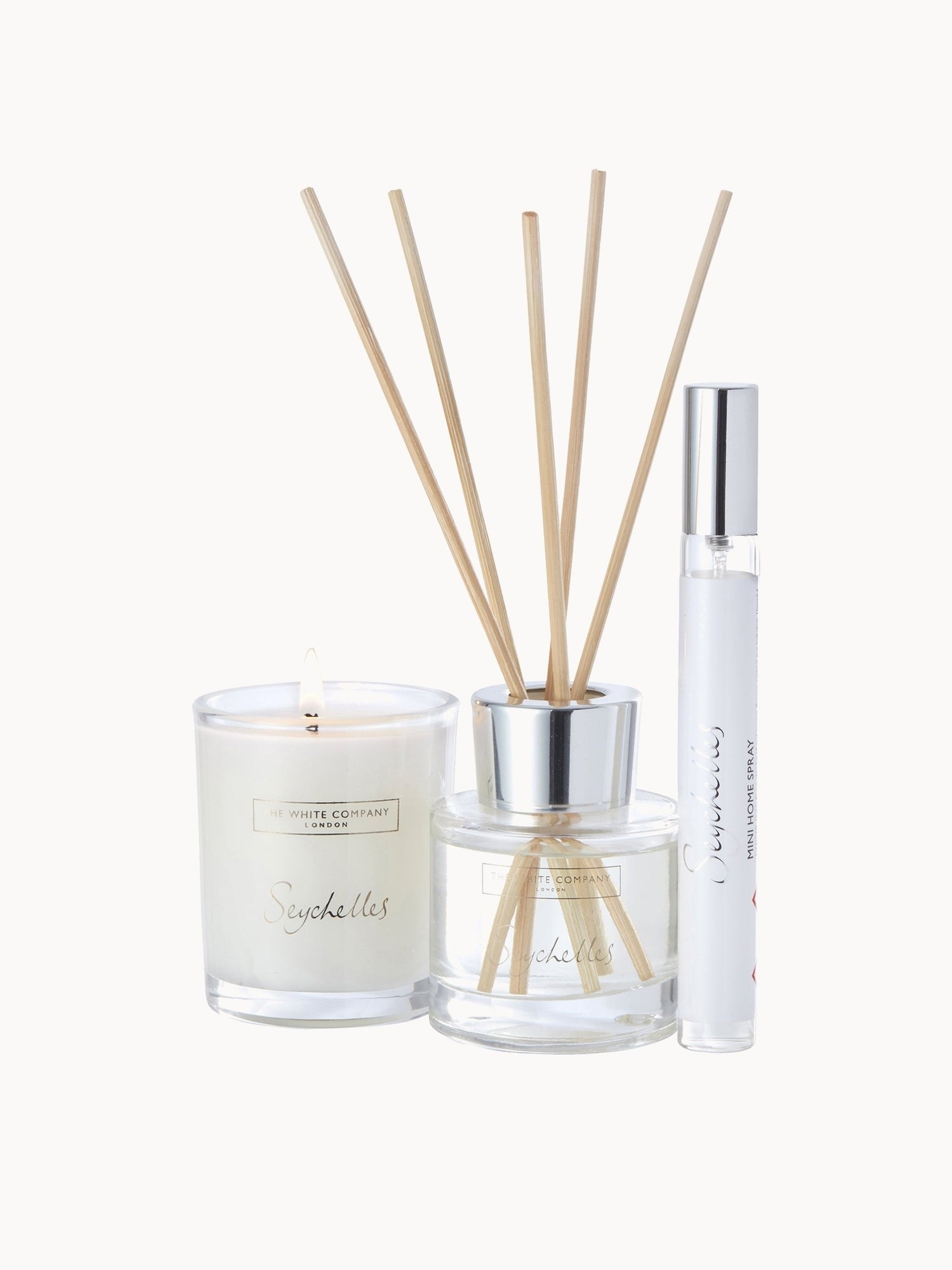 The White Company Seychelles Mini Home Scenting Set