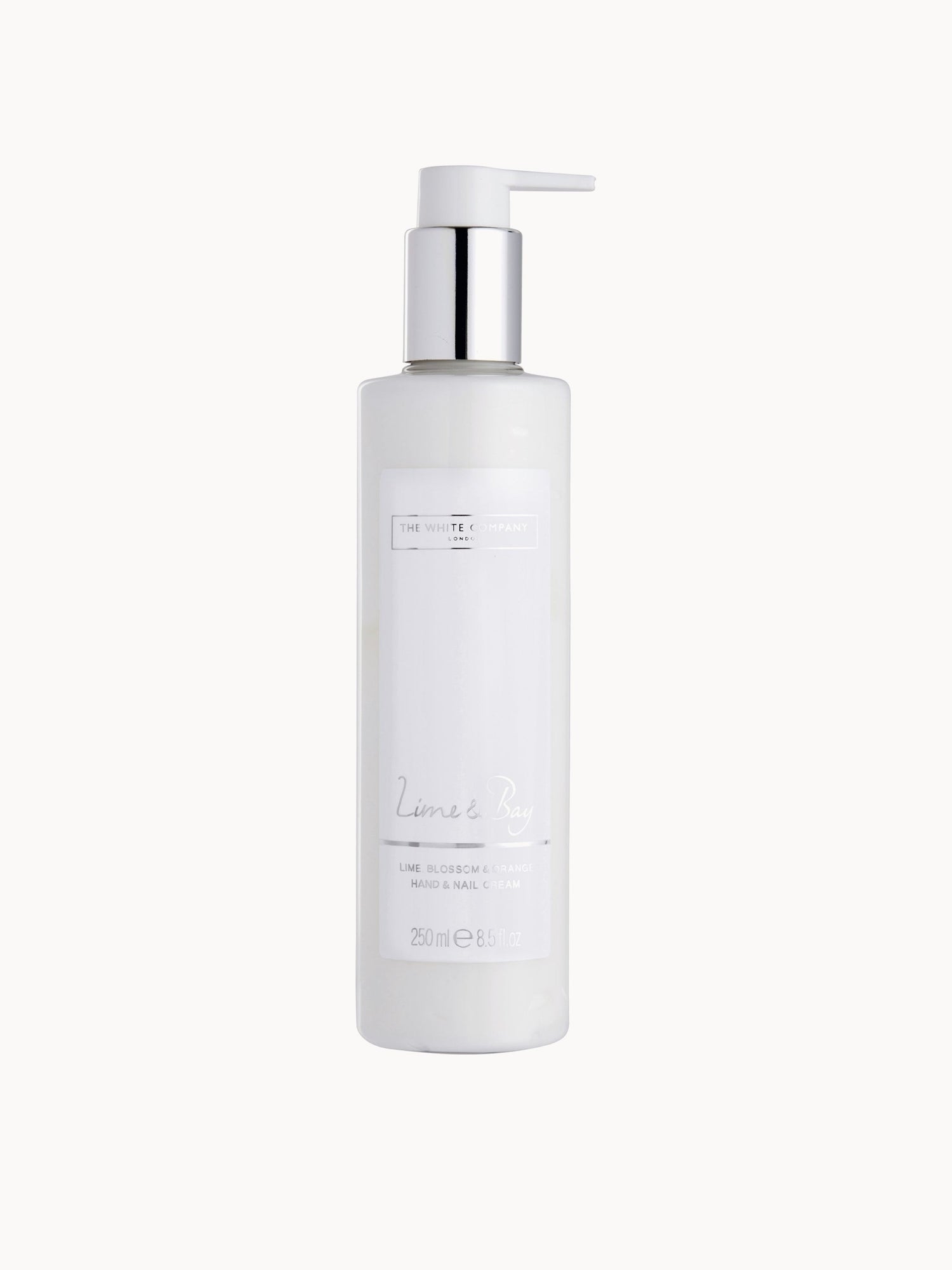 The White Company Lime & Bay Hand & Nail Cream 250ml