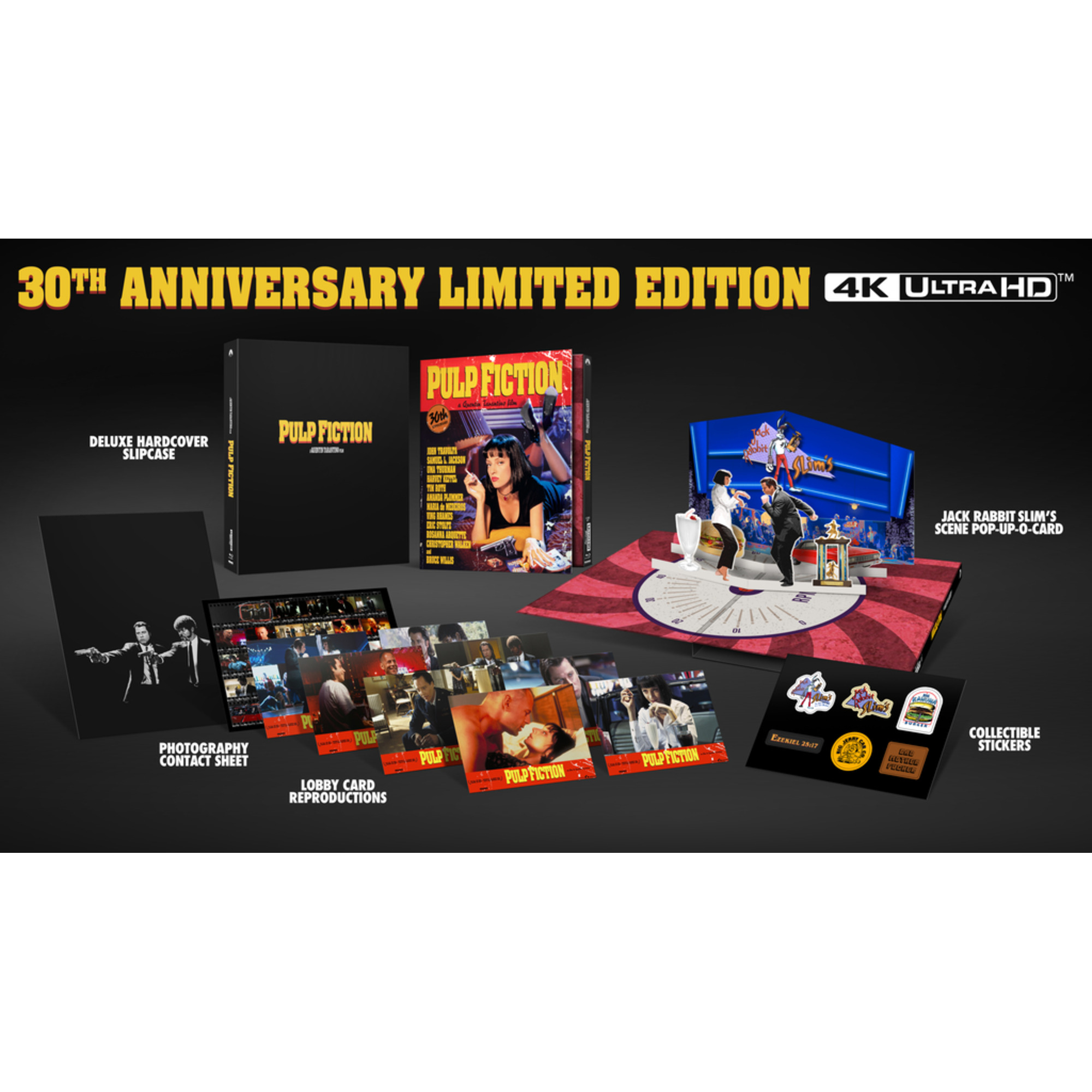 Pulp Fiction 30th Anniversary Collector's Edition 4K Ultra HD
