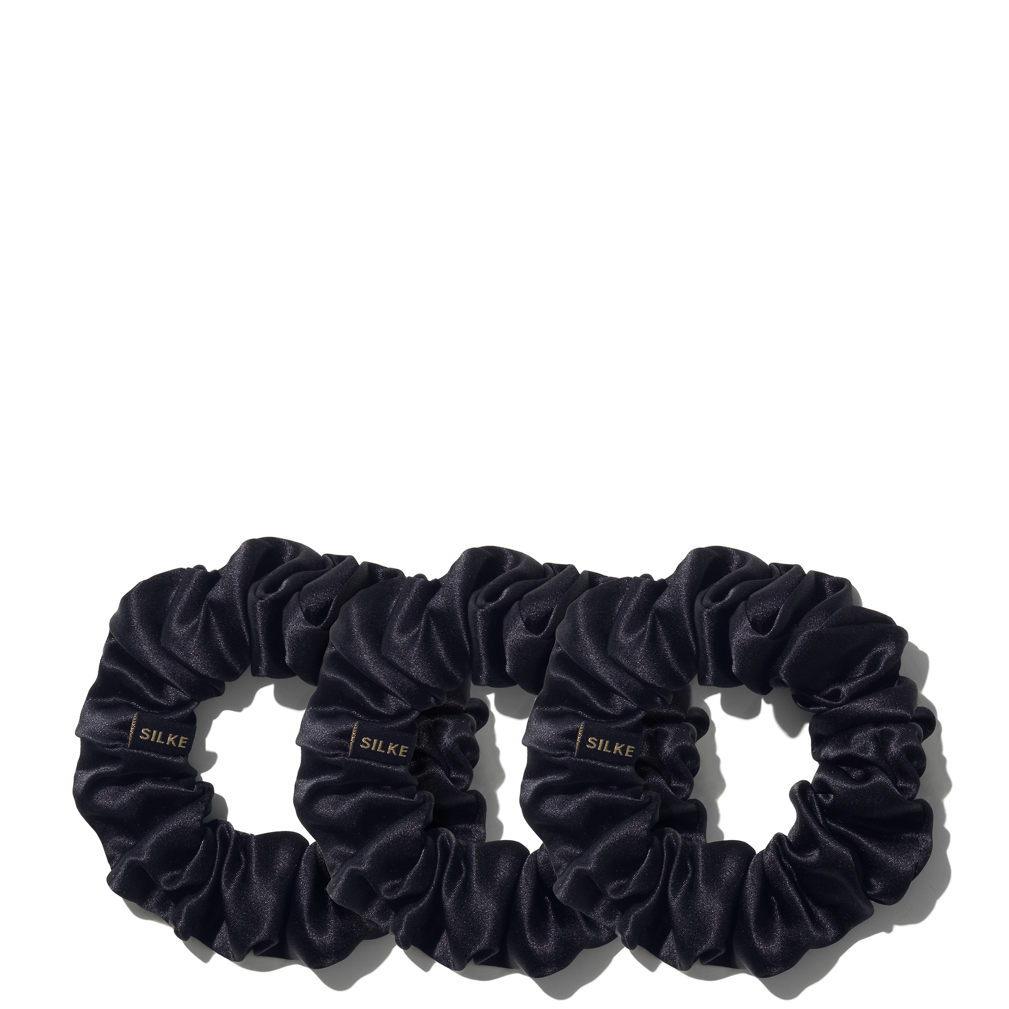 cult SILKE London Hair Scrunchies - Black