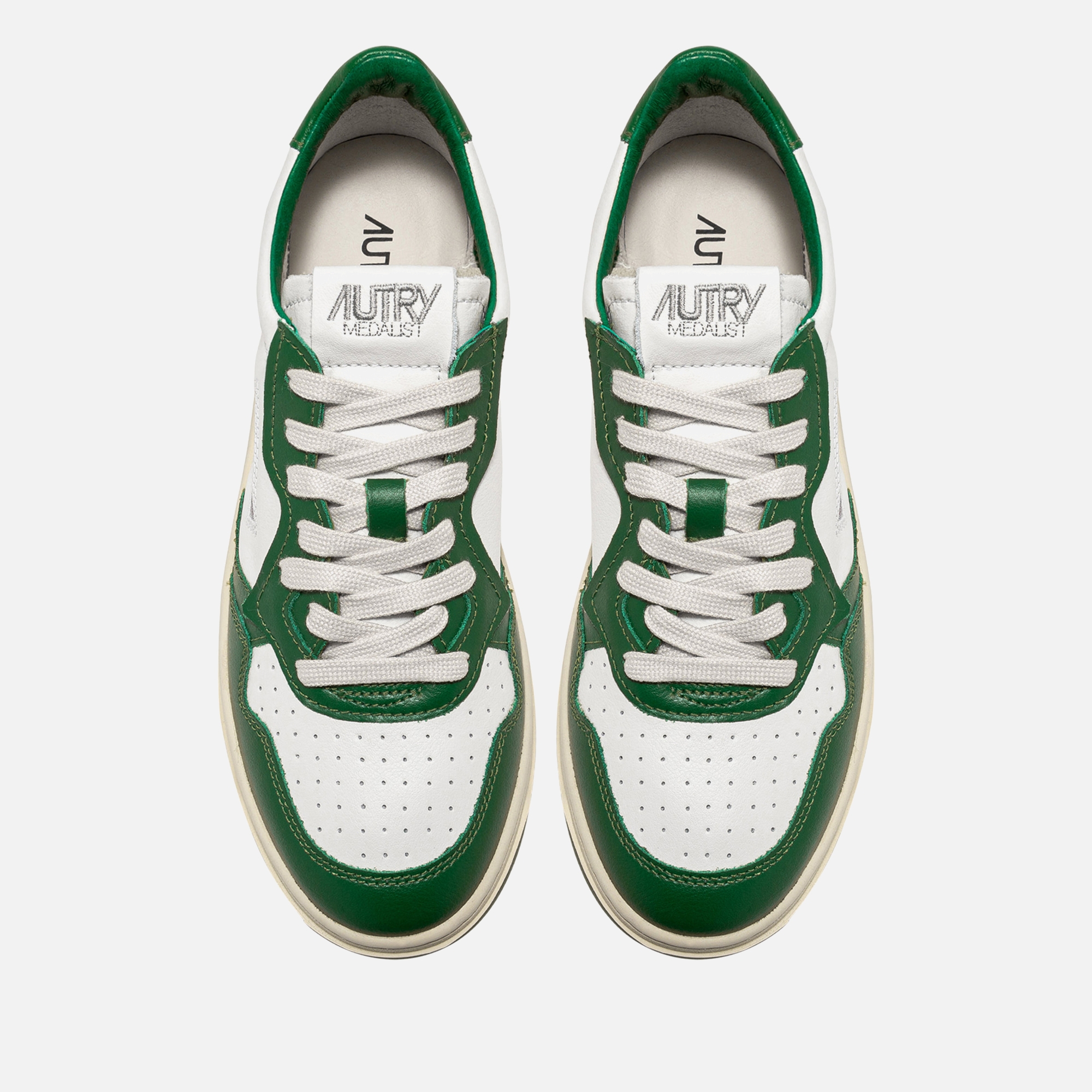【関税&送料込】Autry Medalist White Green Trainer Autry Medalist Platform W Sneaker » jetzt online kaufen!