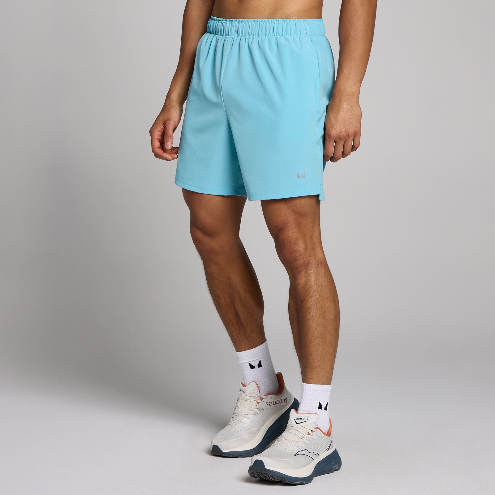 Pantaloncini da uomo 2in1 Black Grey