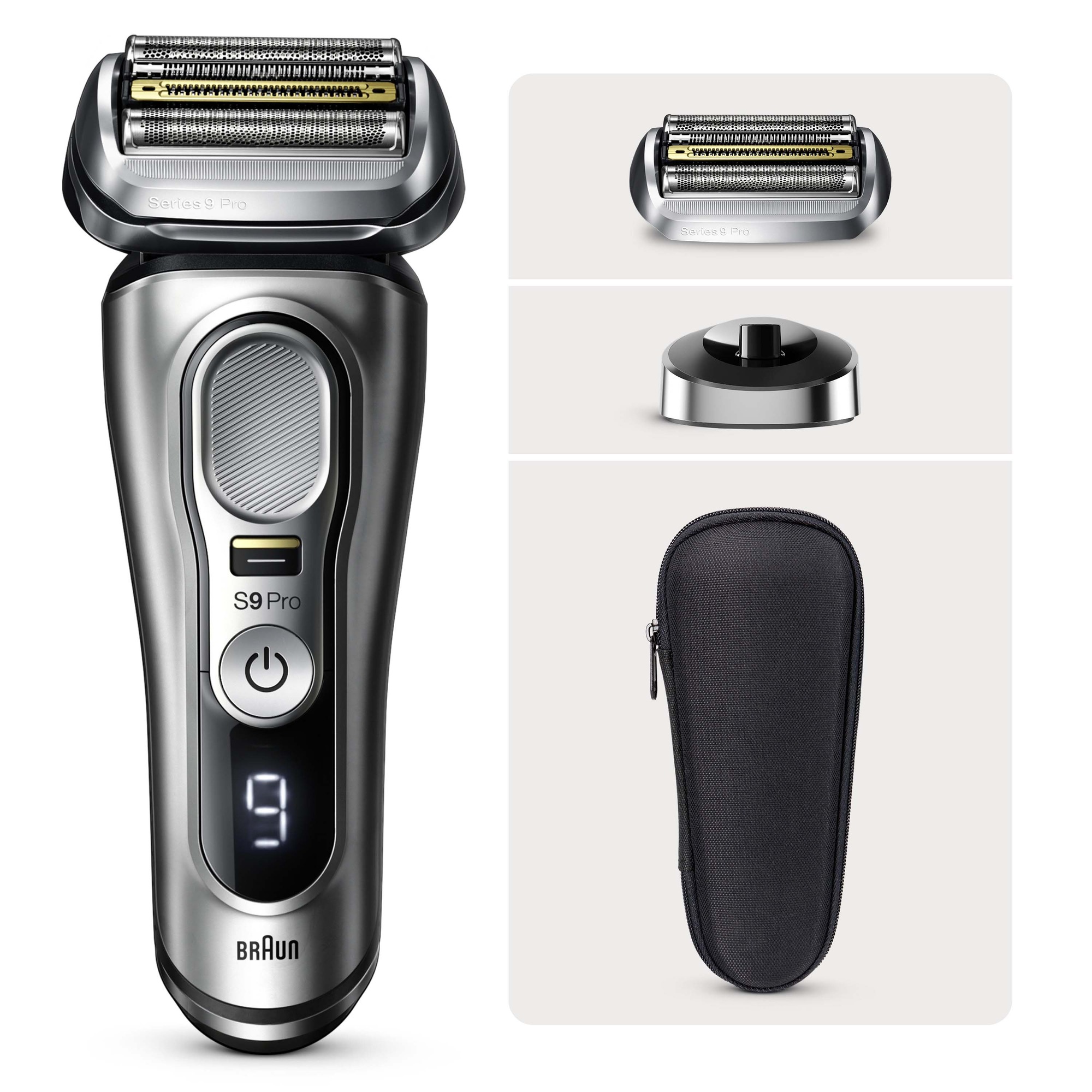 Elektrorasierer Series 9 Pro+ 9517s & Ersatzscherteil 94M | Braun