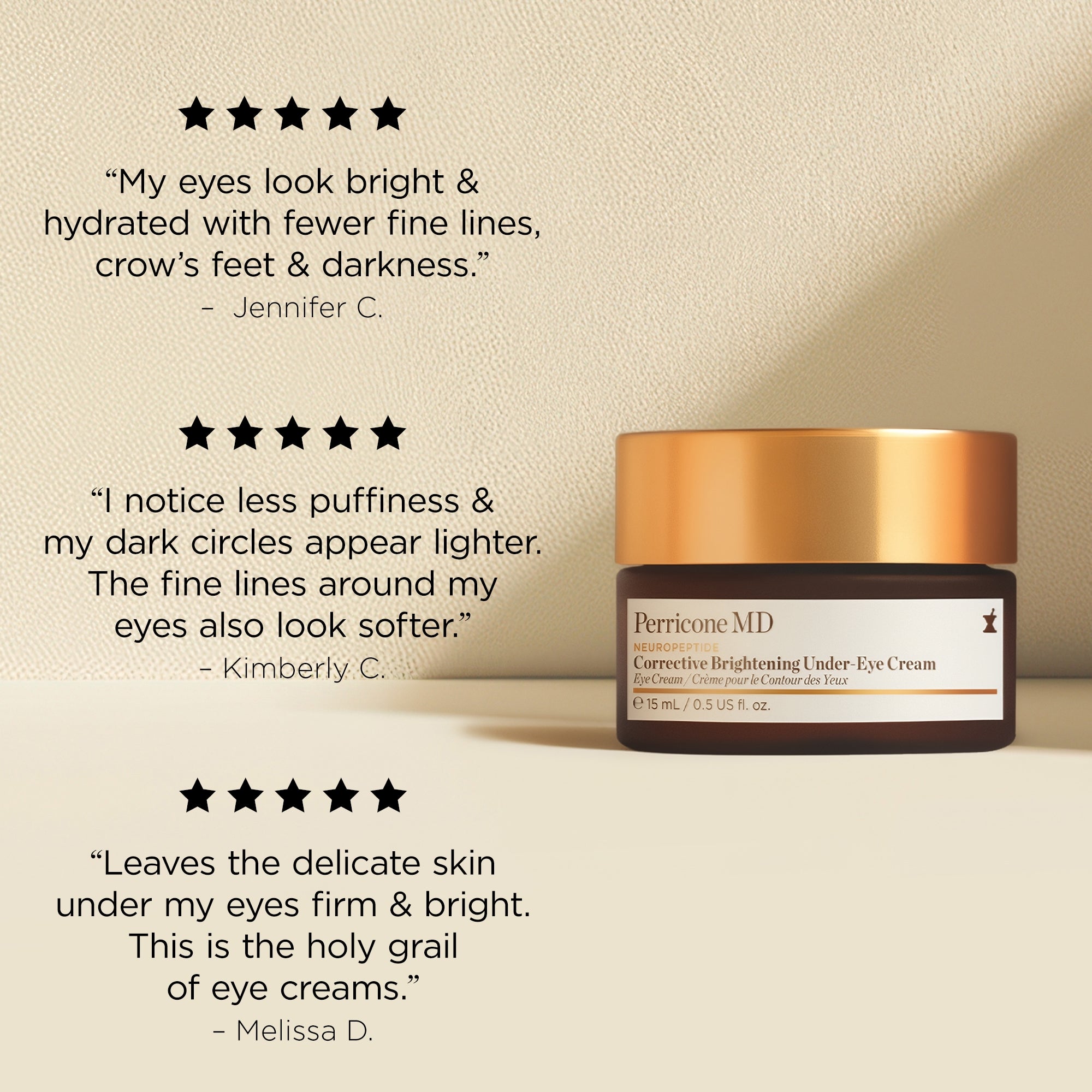 Neuropeptide Corrective Brightening Under-Eye Cream | Perricone MD