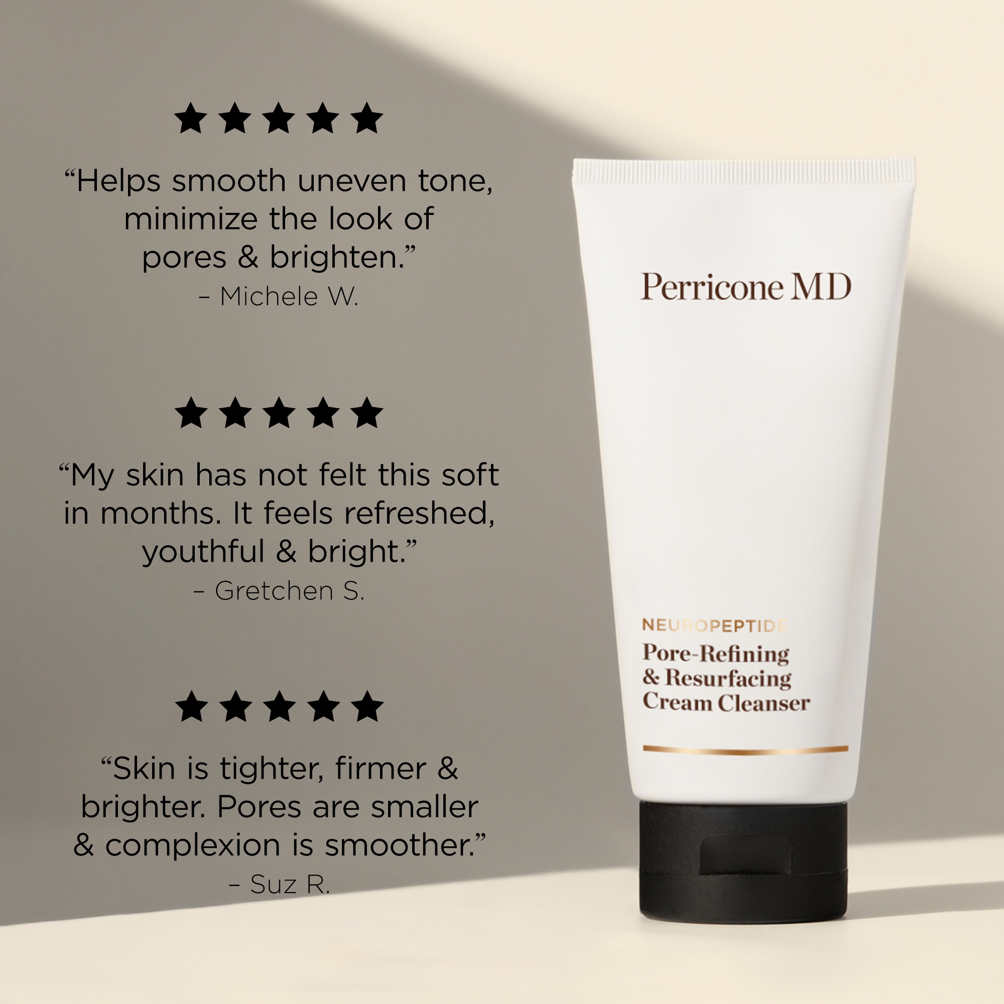 Neuropeptide Pore-Refining & Resurfacing Cream Cleanser | Perricone MD