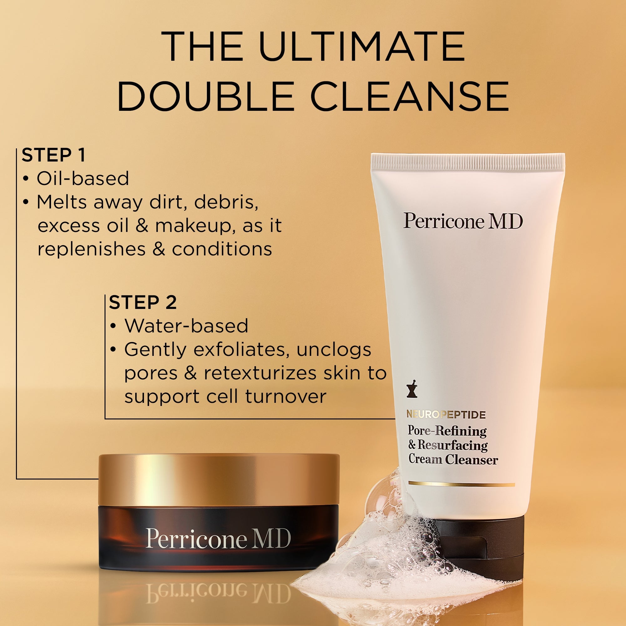 フェイスクリーム pepepe Neuropeptide Pore-Refining & Resurfacing Cream Cleanser | Perricone MD