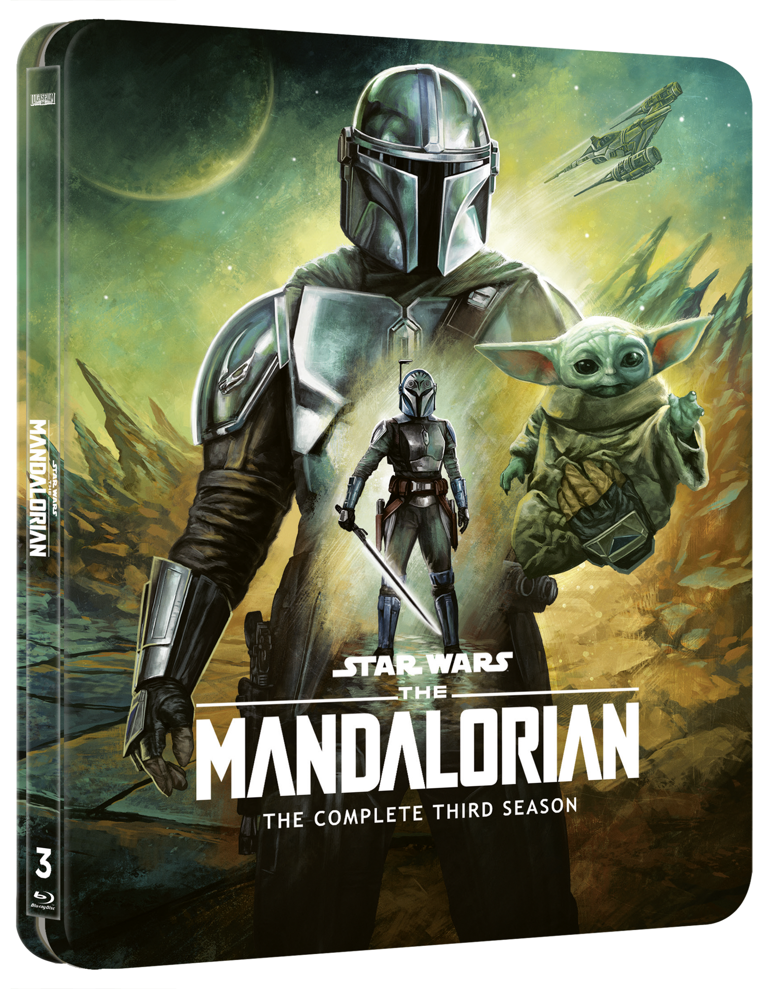 Star Wars Mandalorian Season 3 4K Ultra HD & Blu-ray Steelbook 