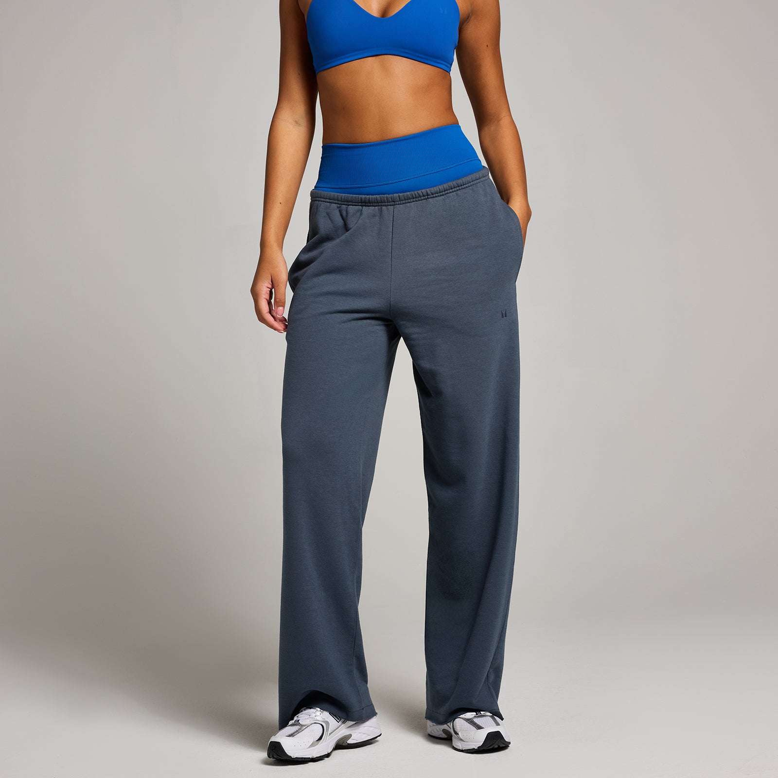 Pantalon de Jogging en Polaire Femme - Chaud et Confortable - Gris Gris