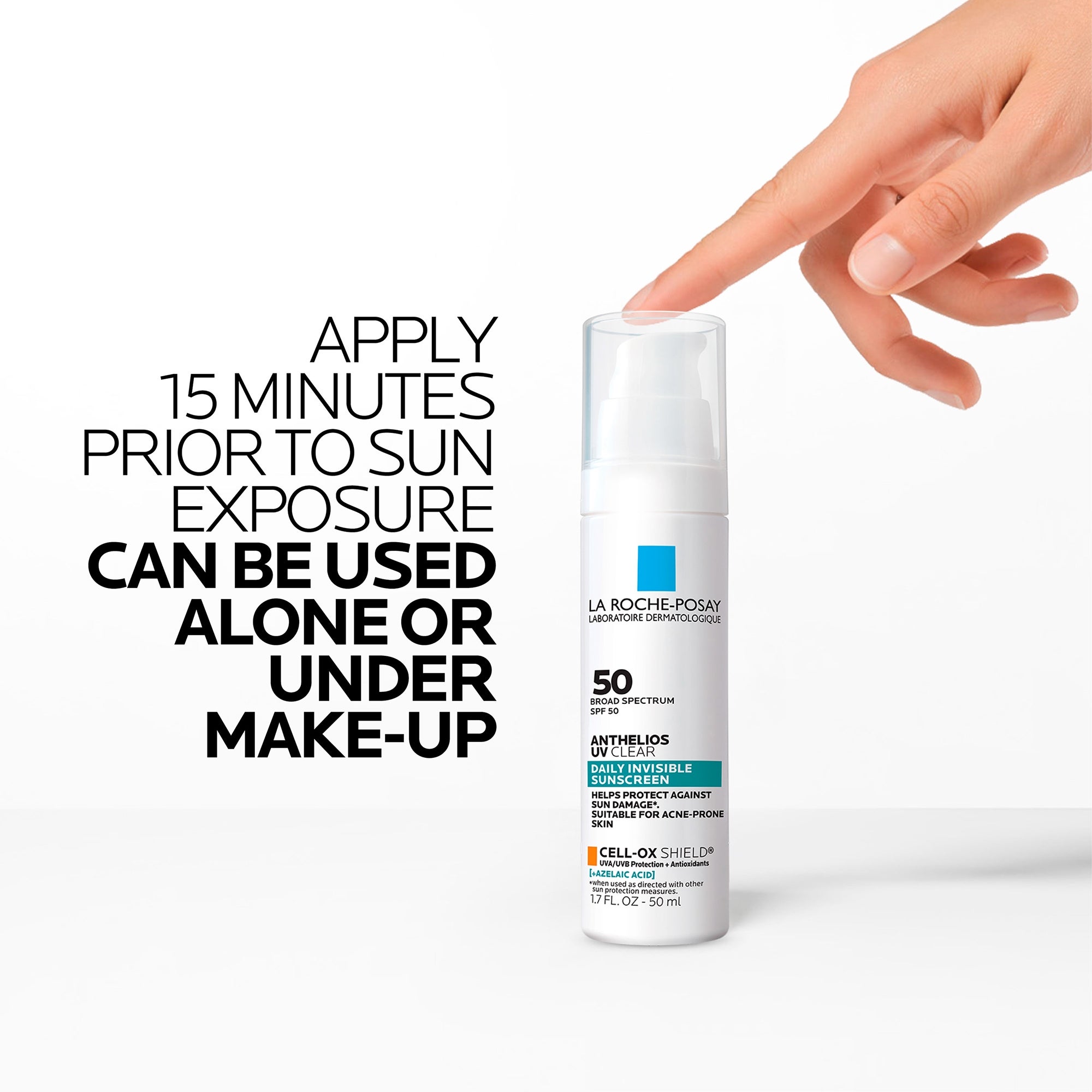 La Roche-Posay Anthelios UV Clear Daily Invisible Sunscreen SPF 50
