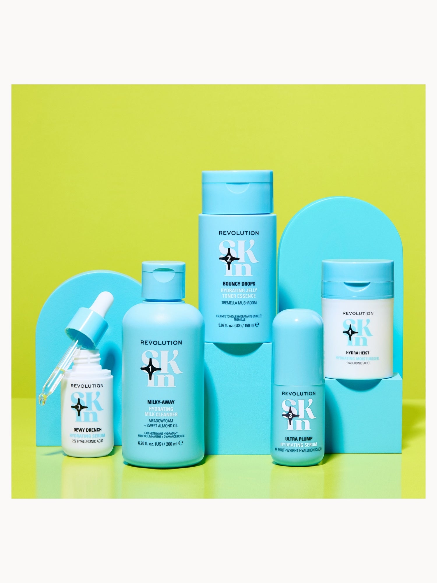 Toner Essence 150ml & 50ml セット Revolution Skin Bouncy Drops Hydrating Toner Essence 150ml