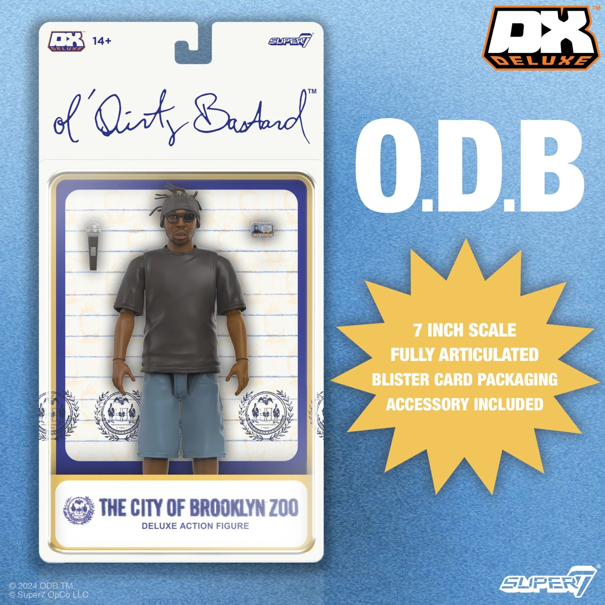 Super7 Ol' Dirty Bastard Reaction Figure | Zavvi UK