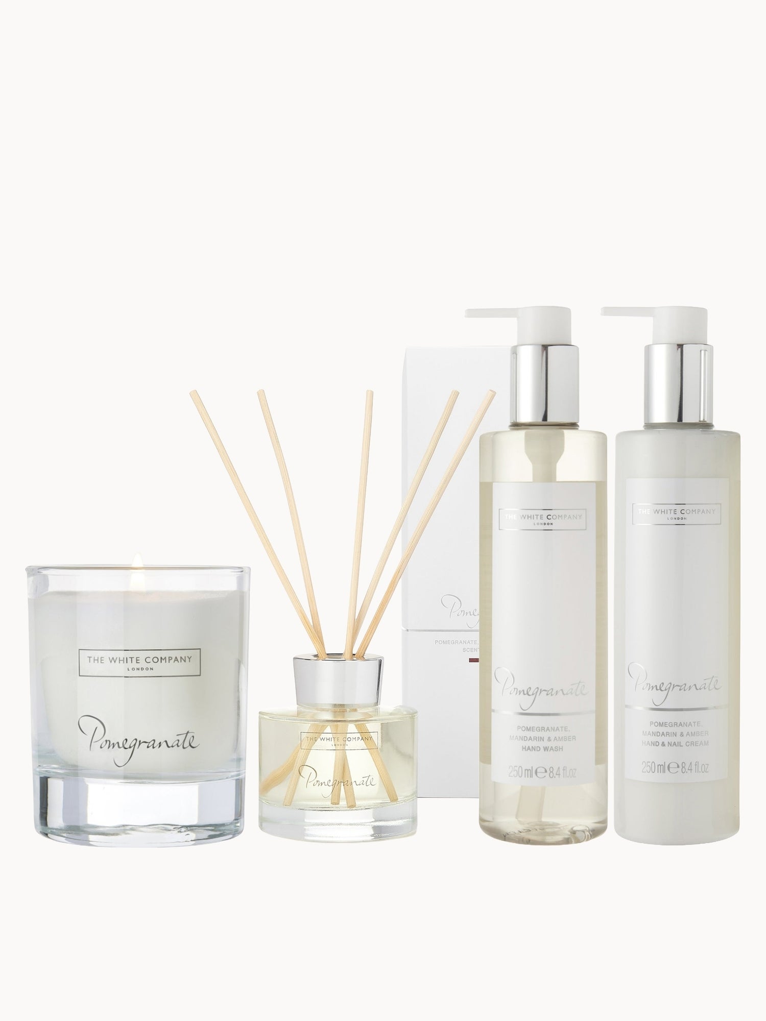 The White Company Exclusive Pomegranate Set