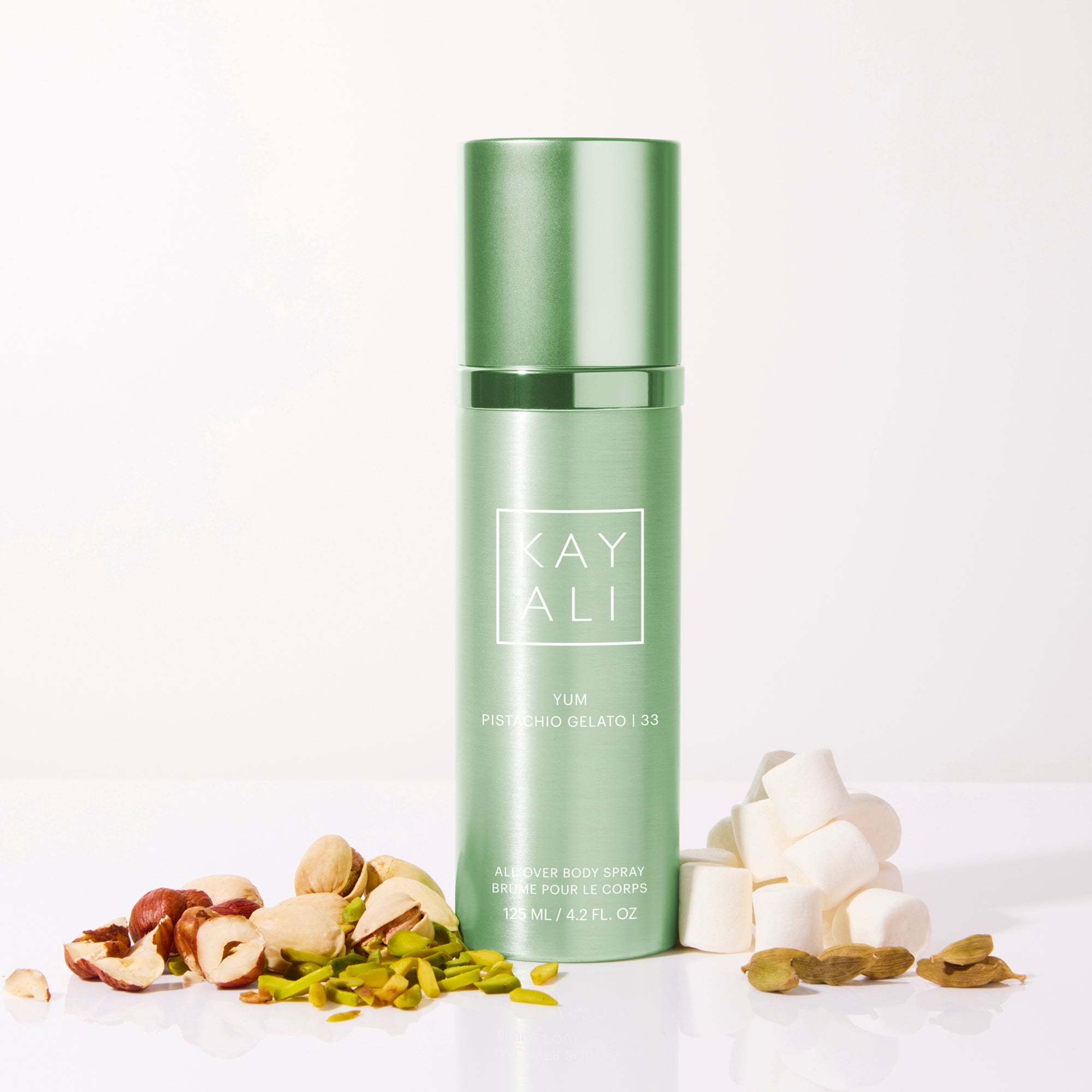 KAYALI Yum Pistachio Gelato 33 All Over Body Spray 125ml- Limited