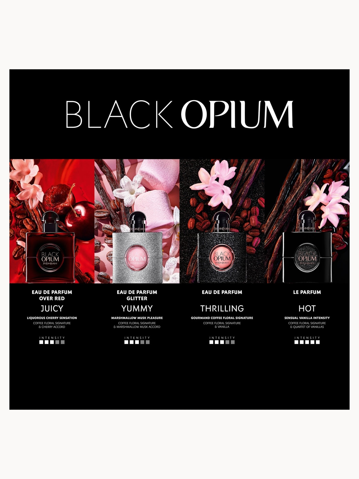 Yves Saint Laurent Black Opium Glitter Eau de Parfum 90ml