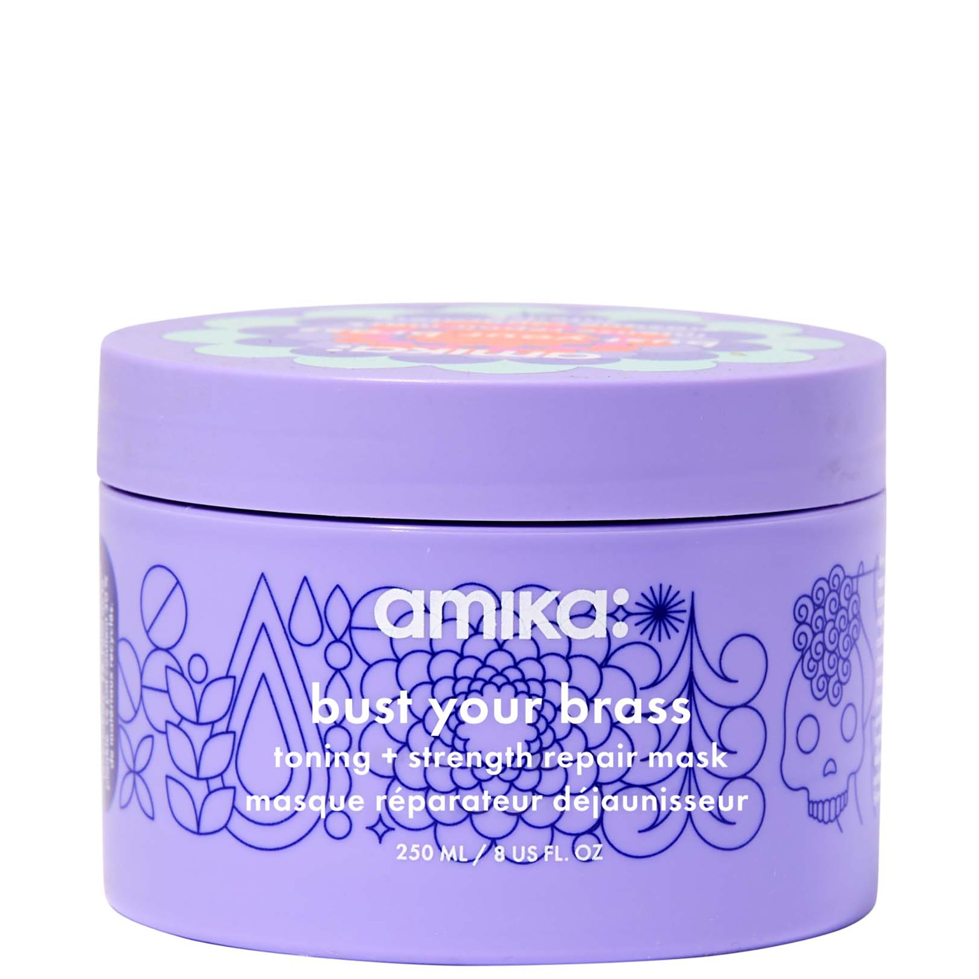 Amika Bust Your Brass Toning + Strength Repair Mask 250ml | Cult