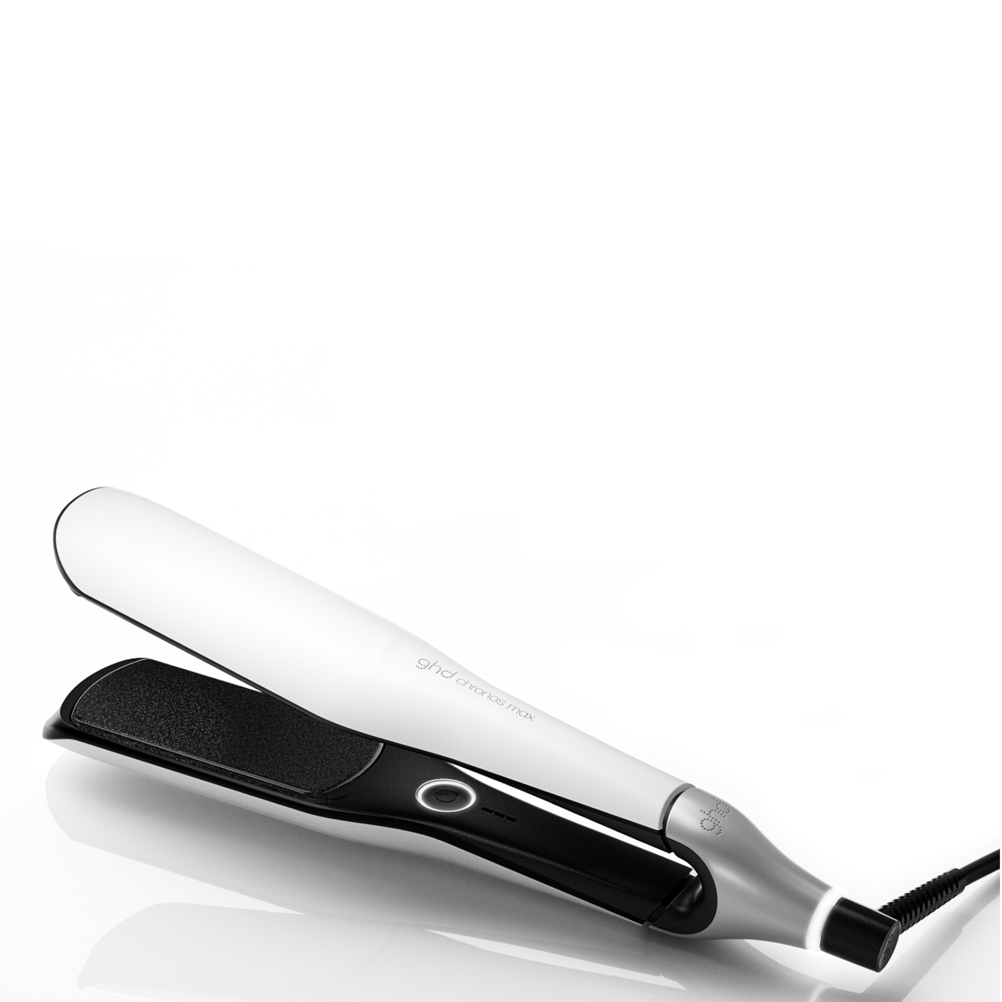 cult ghd Chronos Max Wide Plate Hair Straightener White