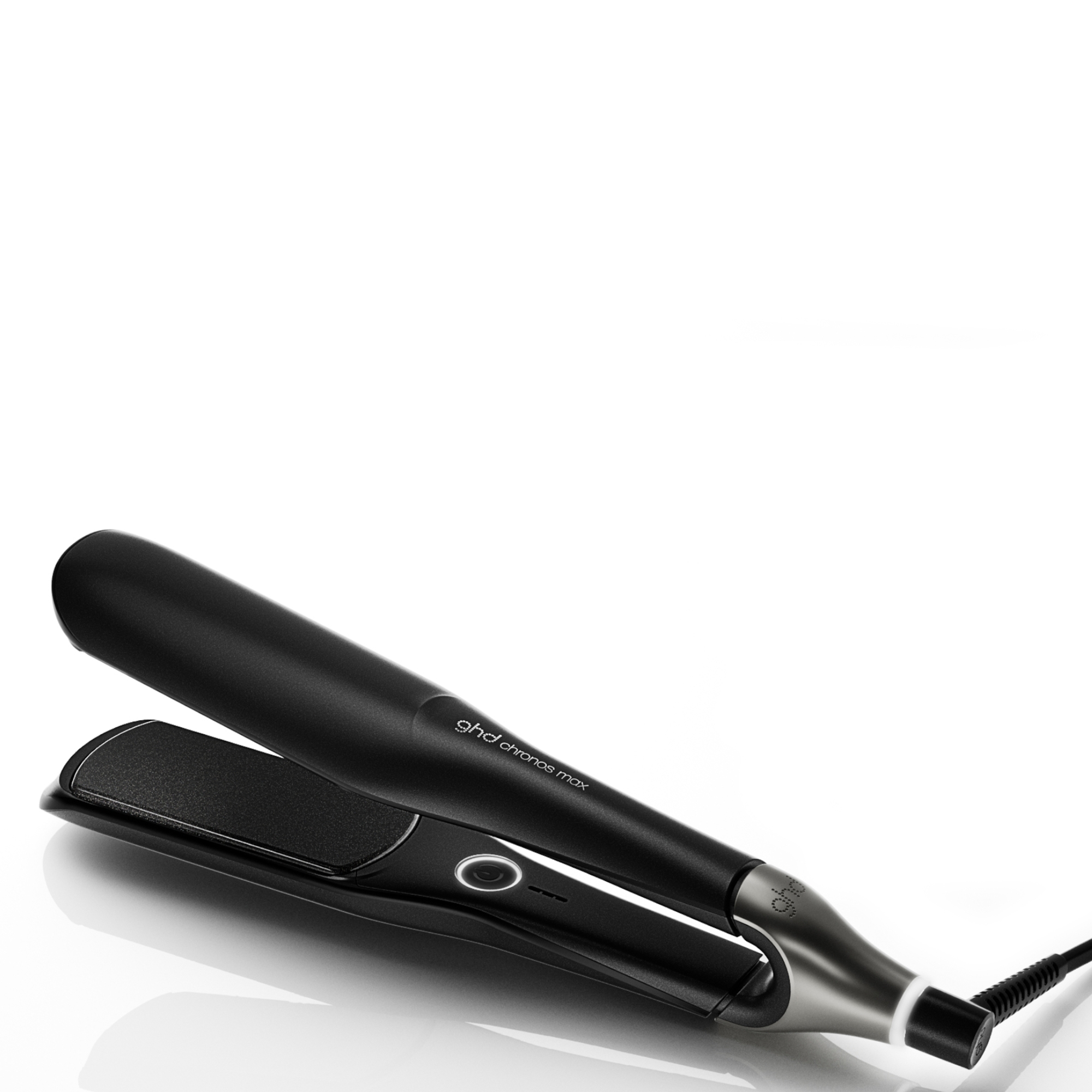 cult ghd Chronos Max Wide Plate Hair Straightener Black