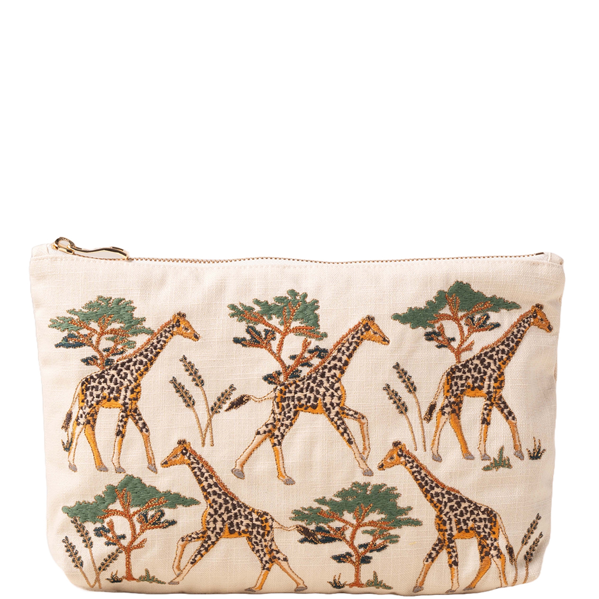 【Elizabeth Scarlett】Flamingos Pink Velvet Everyday Pouch Elizabeth Scarlett Flamingo Everyday pouch – Guilty Couture
