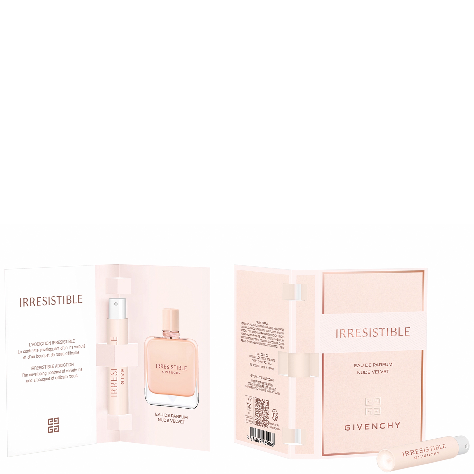 Givenchy Irresistible Eau de Parfum Nude Velvet Sample 1ml