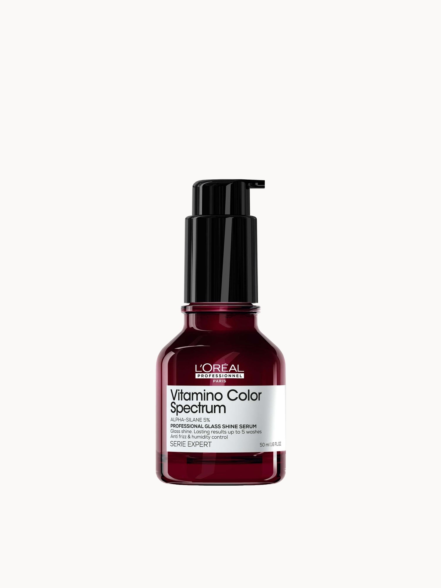 L'Oreal Professionnel Vitamino Colour Spectrum Glass Shine Serum 50ml, anti-frizz, anti-humidity treatment