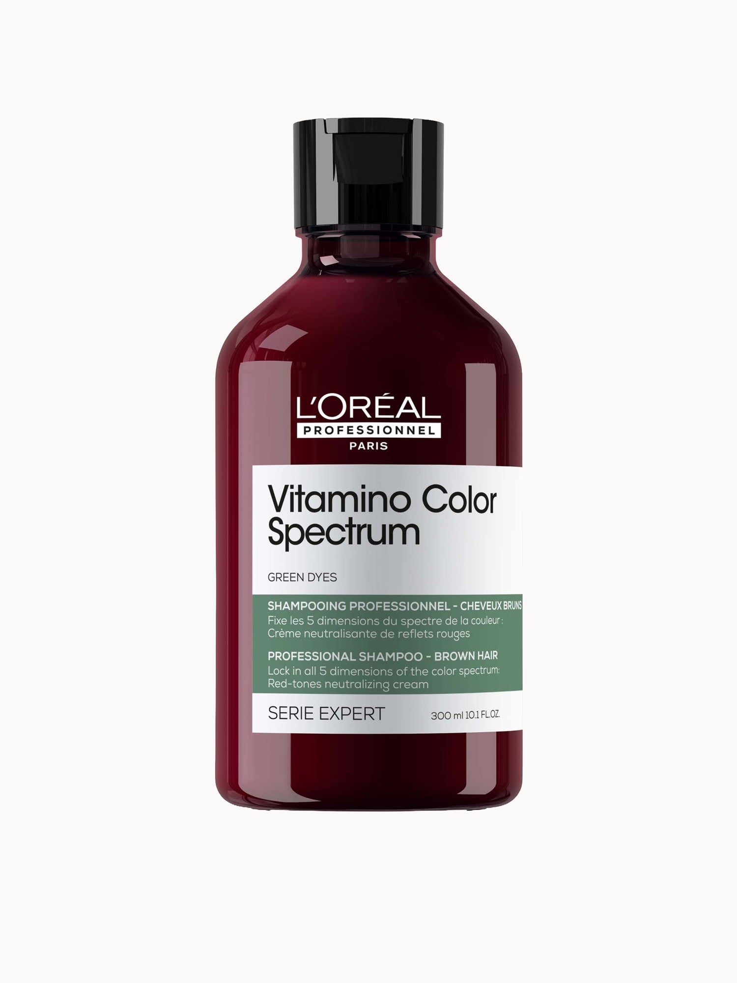 L'Oréal Professionnel Vitamino Color Spectrum Green Tinted Shampoo For Dark Brown Coloured Hair 300ml