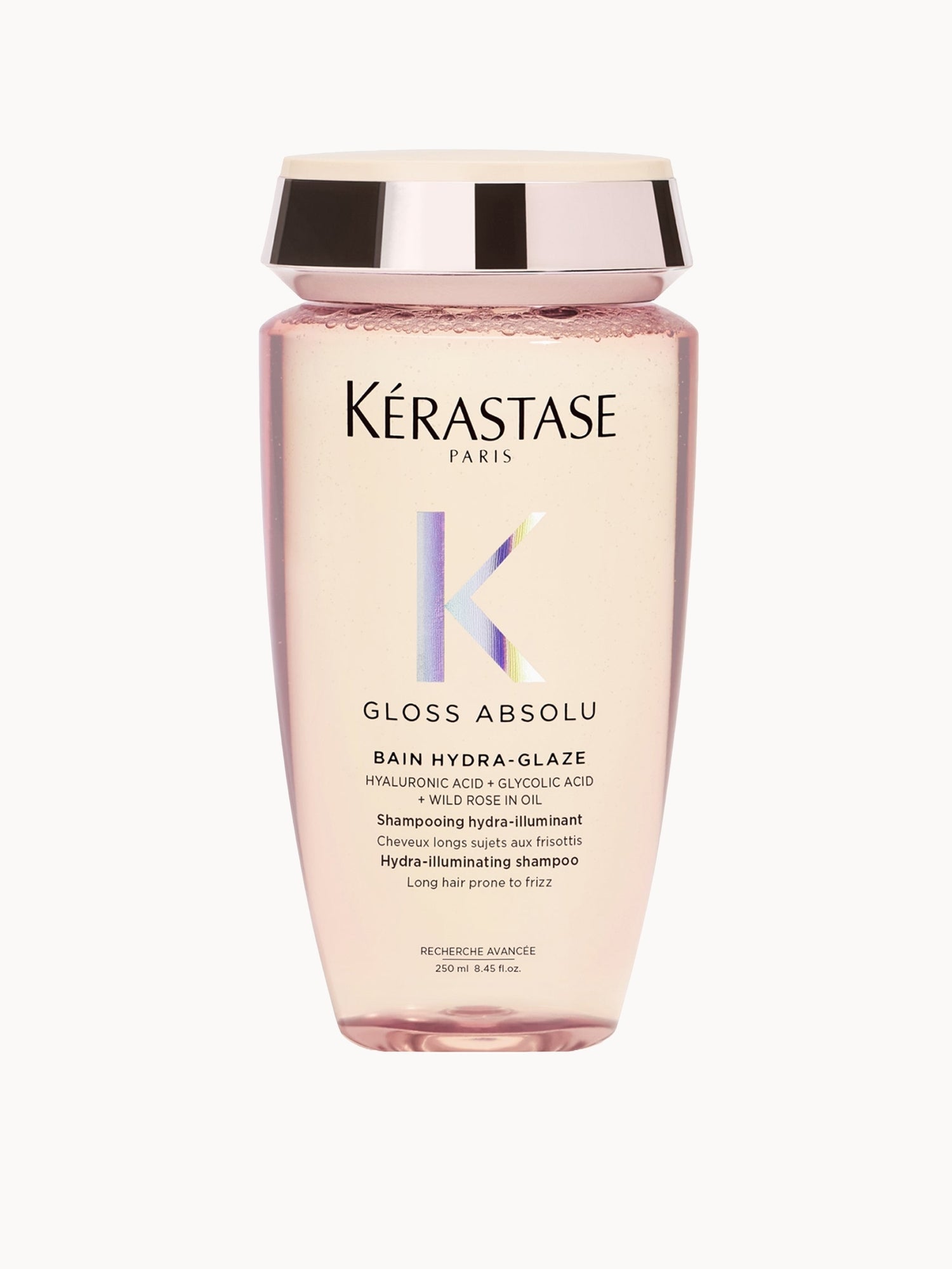 Kérastase Gloss Absolu Shampoo with Glycolic Acid, Hyaluronic Acid and Wild Rose in Oil 250ml