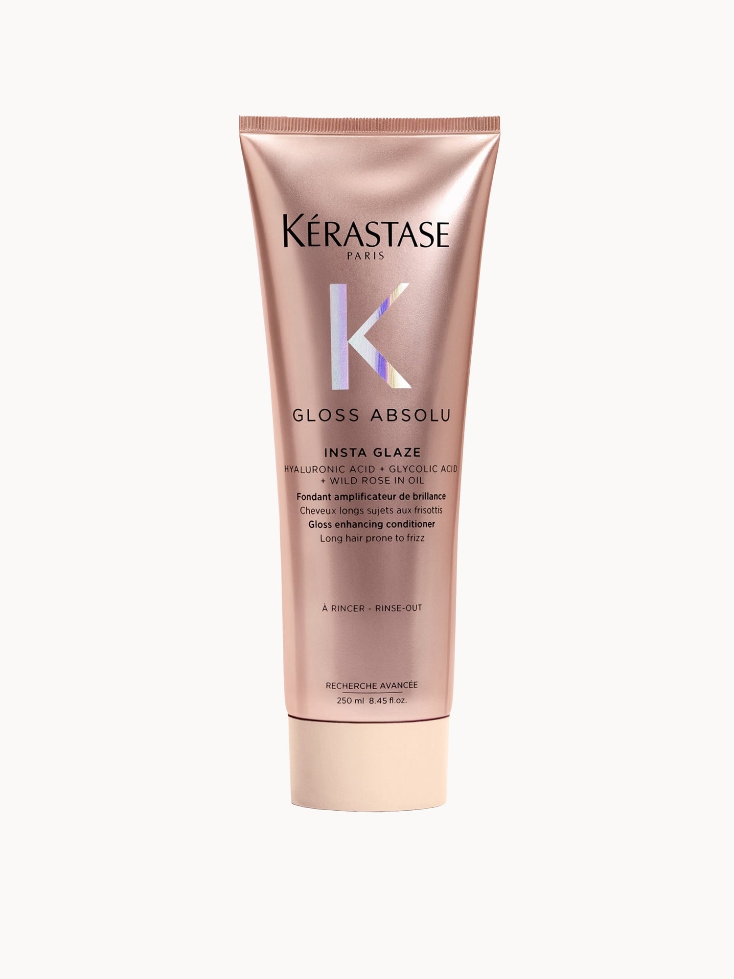 Kérastase Gloss Absolu Conditioner with Glycolic Acid, Hyaluronic Acid and Wild Rose in Oil 250ml
