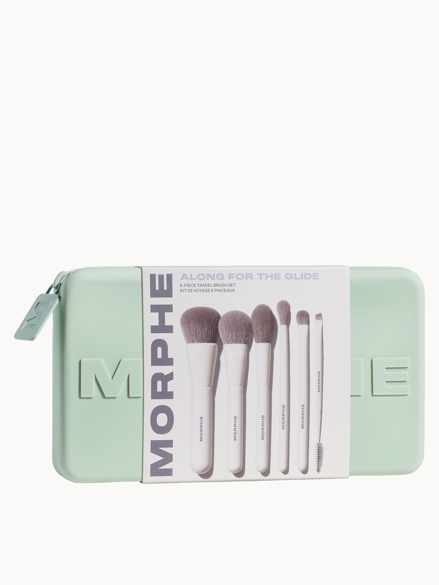 Morphe: Morphe Along For The Glide 6-Piece Travel Brush Set (Worth £71)