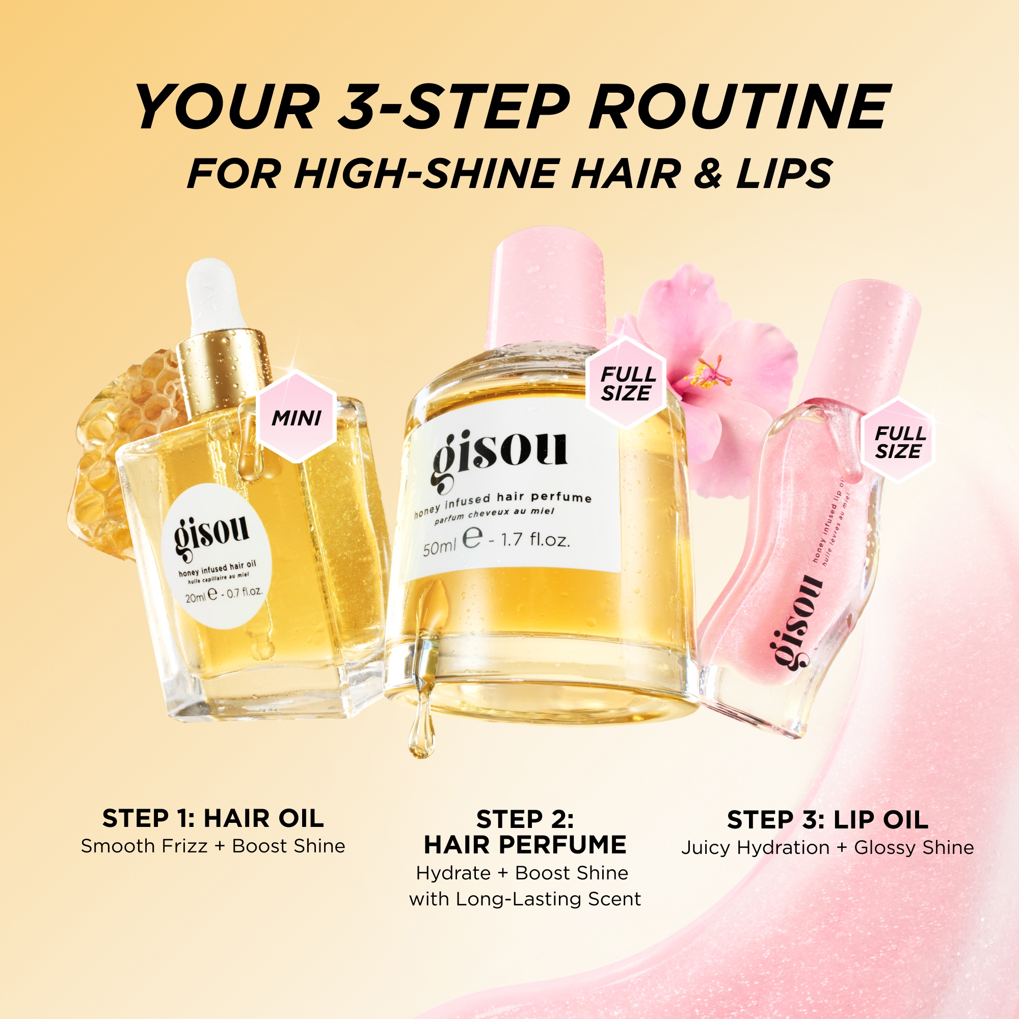 gisou HONEY GLOSS HYDRATION TRIO新品未開封箱入 Honey Gloss Hydration Trio – Gisou EU