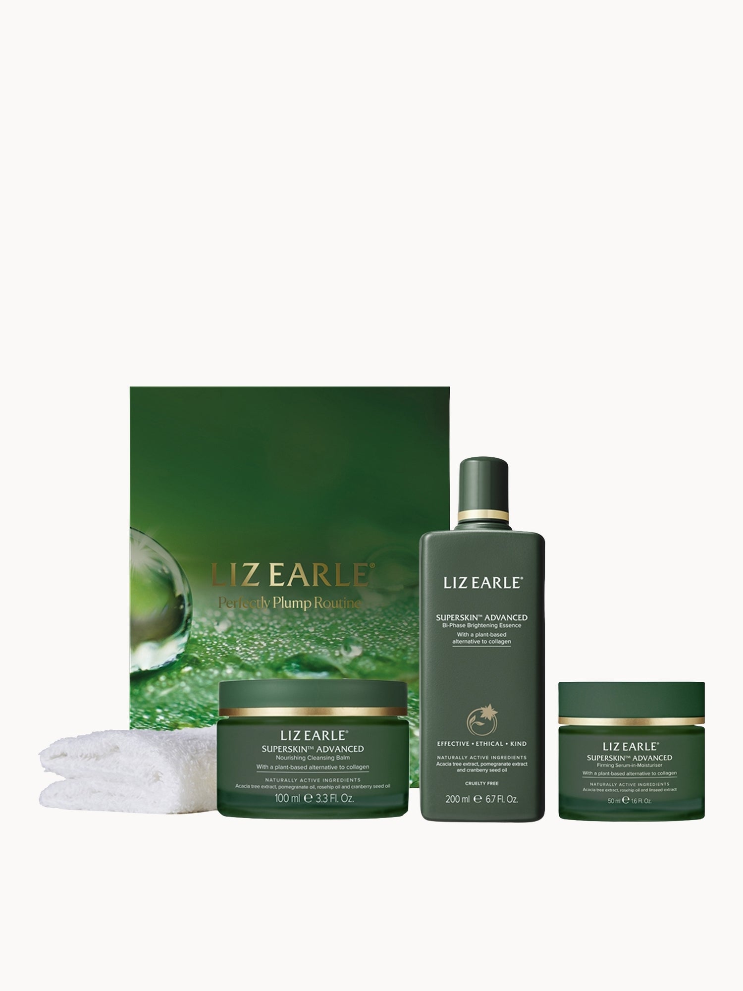 Pixel Perry Liz Routine Liz Earle Perfectly Plump Routine | LOOKFANTASTIC