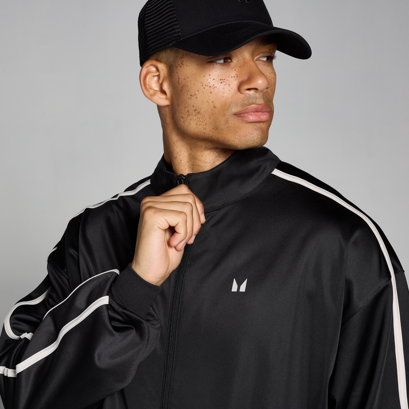 MP Men's Tricot Track Jacket - Black | Myprotein