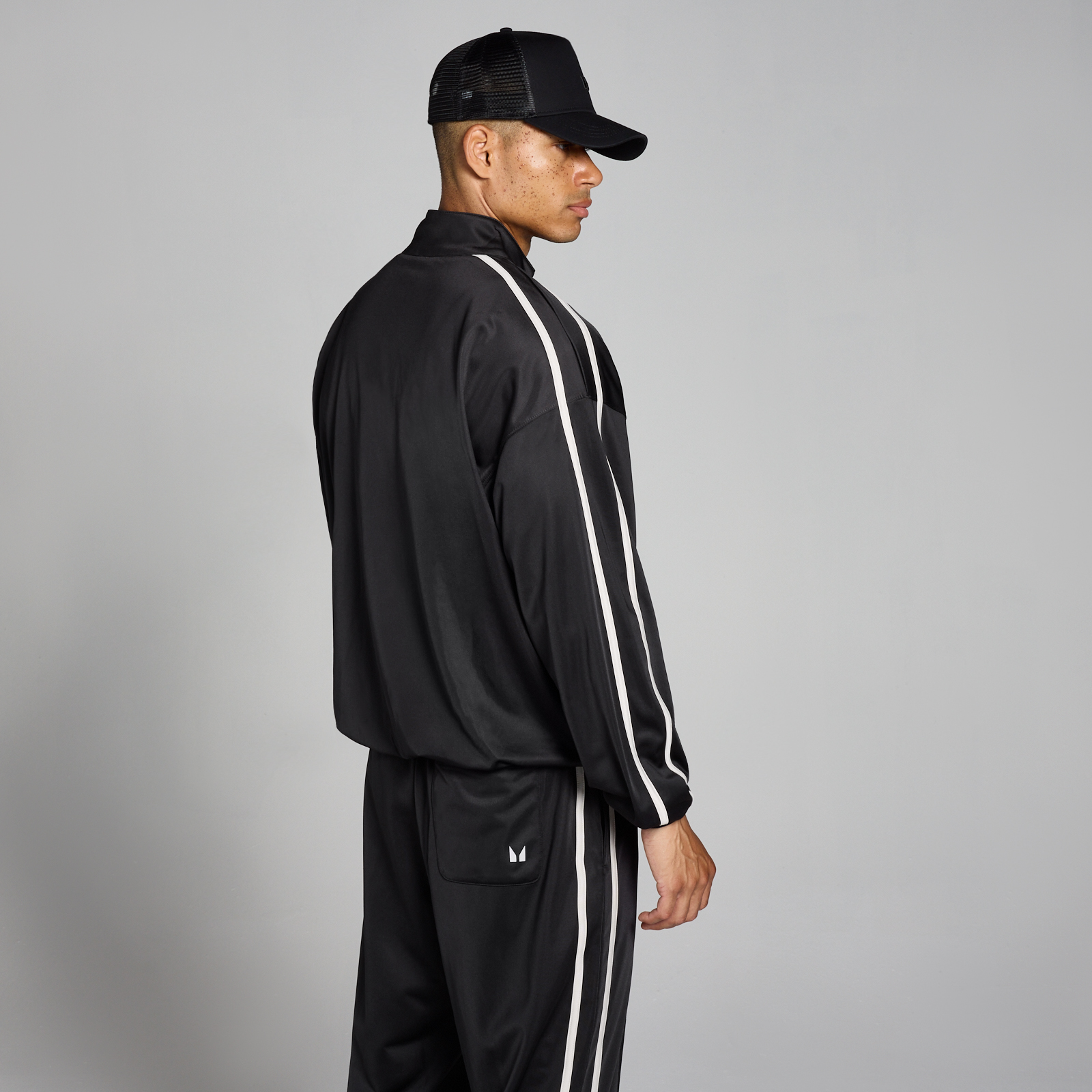 MP Men's Tricot Track Jacket - Black | Myprotein