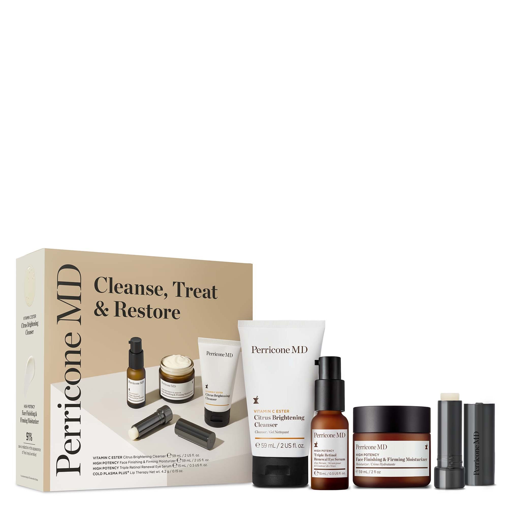 Cleanse, Treat & Restore Kit | Perricone MD