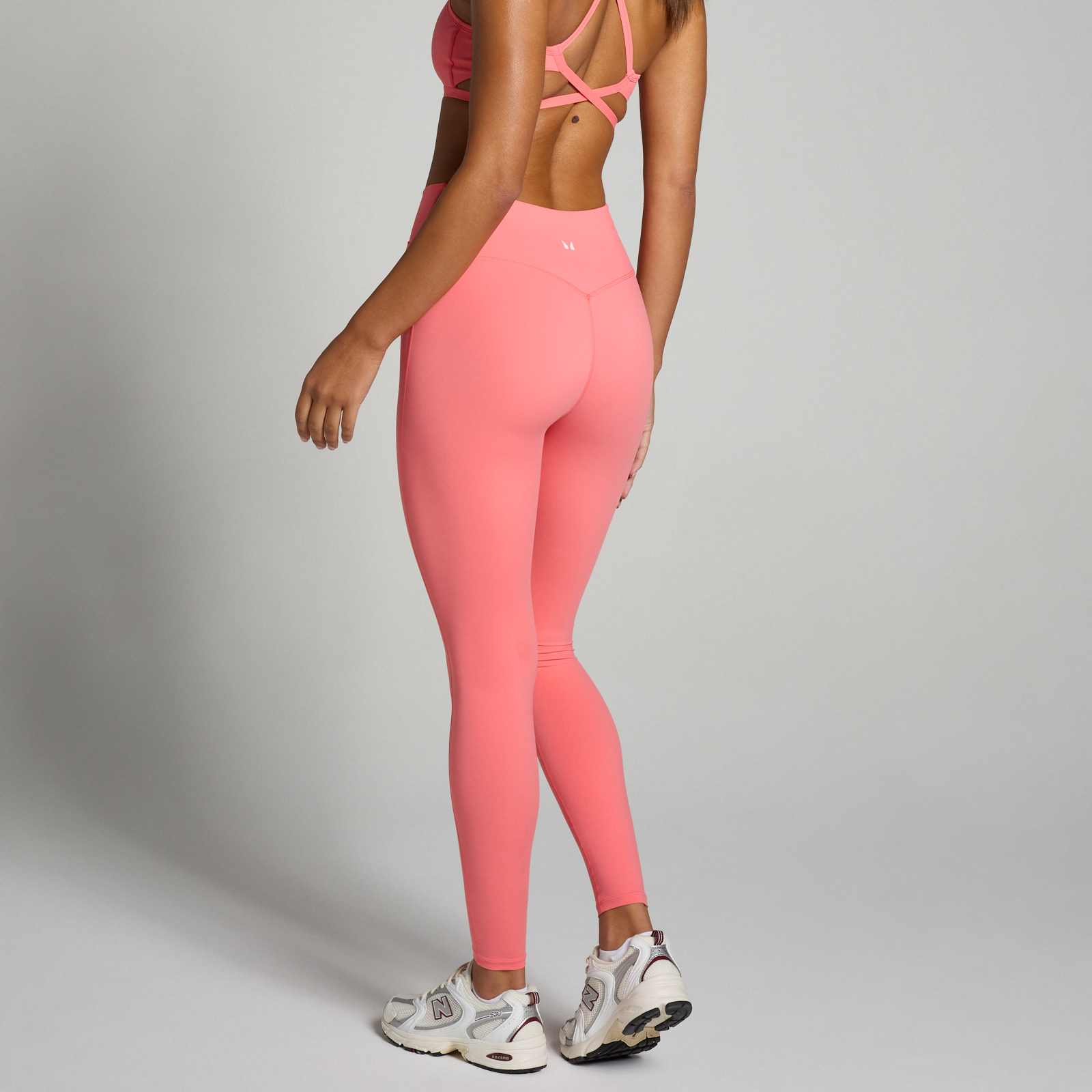 【未使用】温活! ちゃび 限定 あったかレギンス M ピンク ② MP レディース テンポ レギンス - コーラルピンク | Myprotein