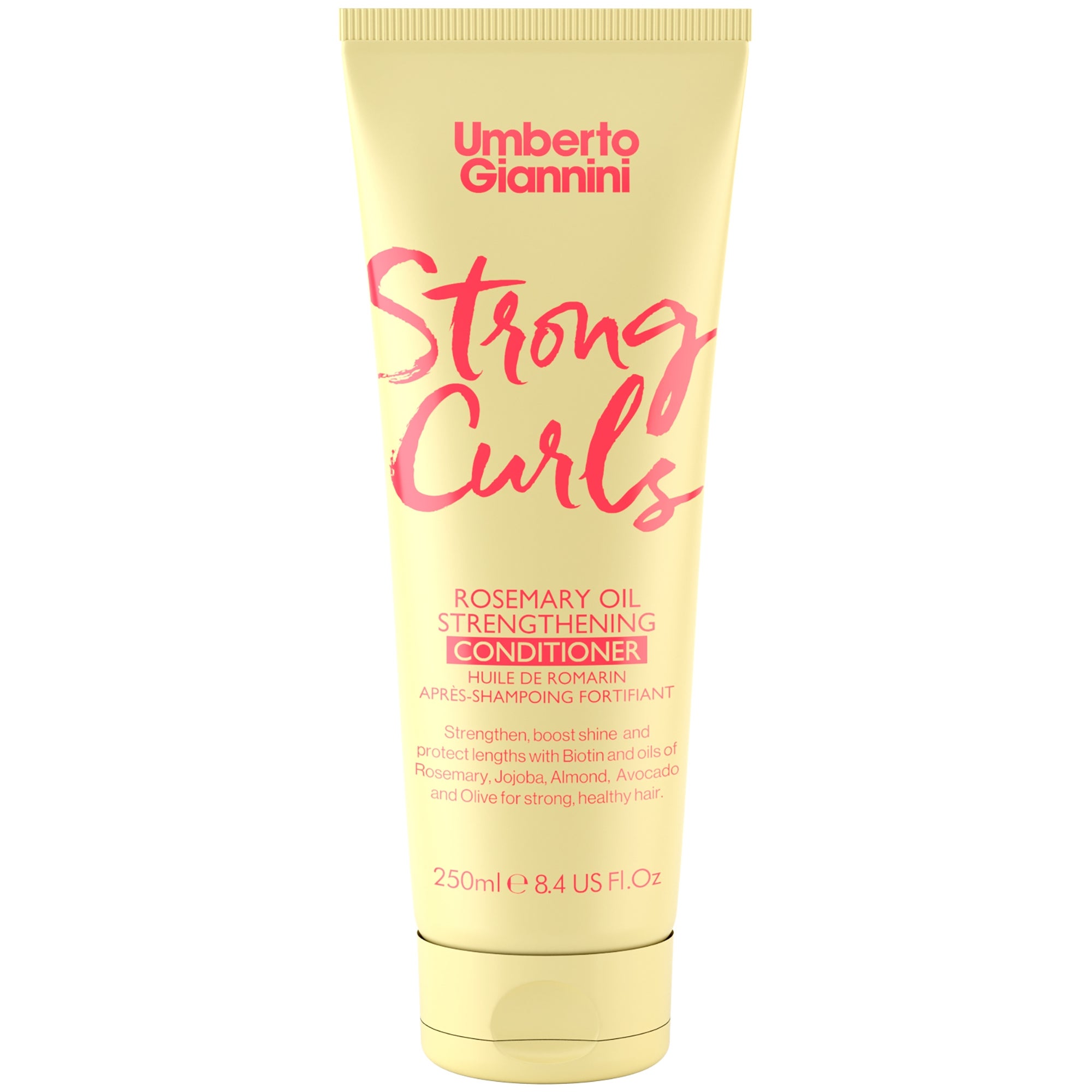 Umberto Giannini Strong Curls Rosemary Oil Conditioner 250ml