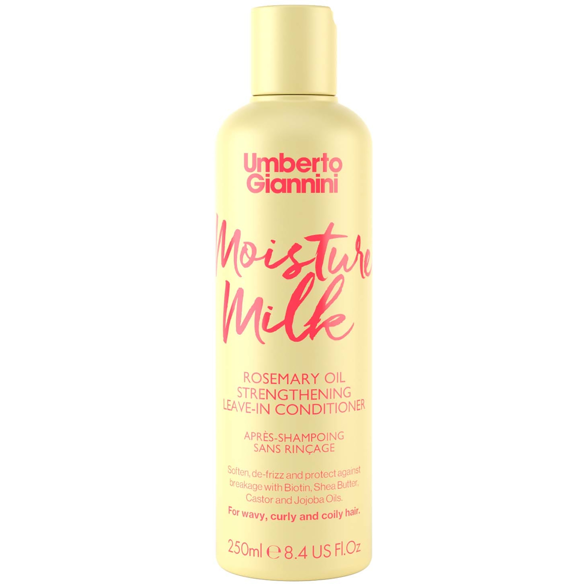 Umberto Giannini Moisture Milk Leave in Conditioner 250ml | LOOKFANTASTIC