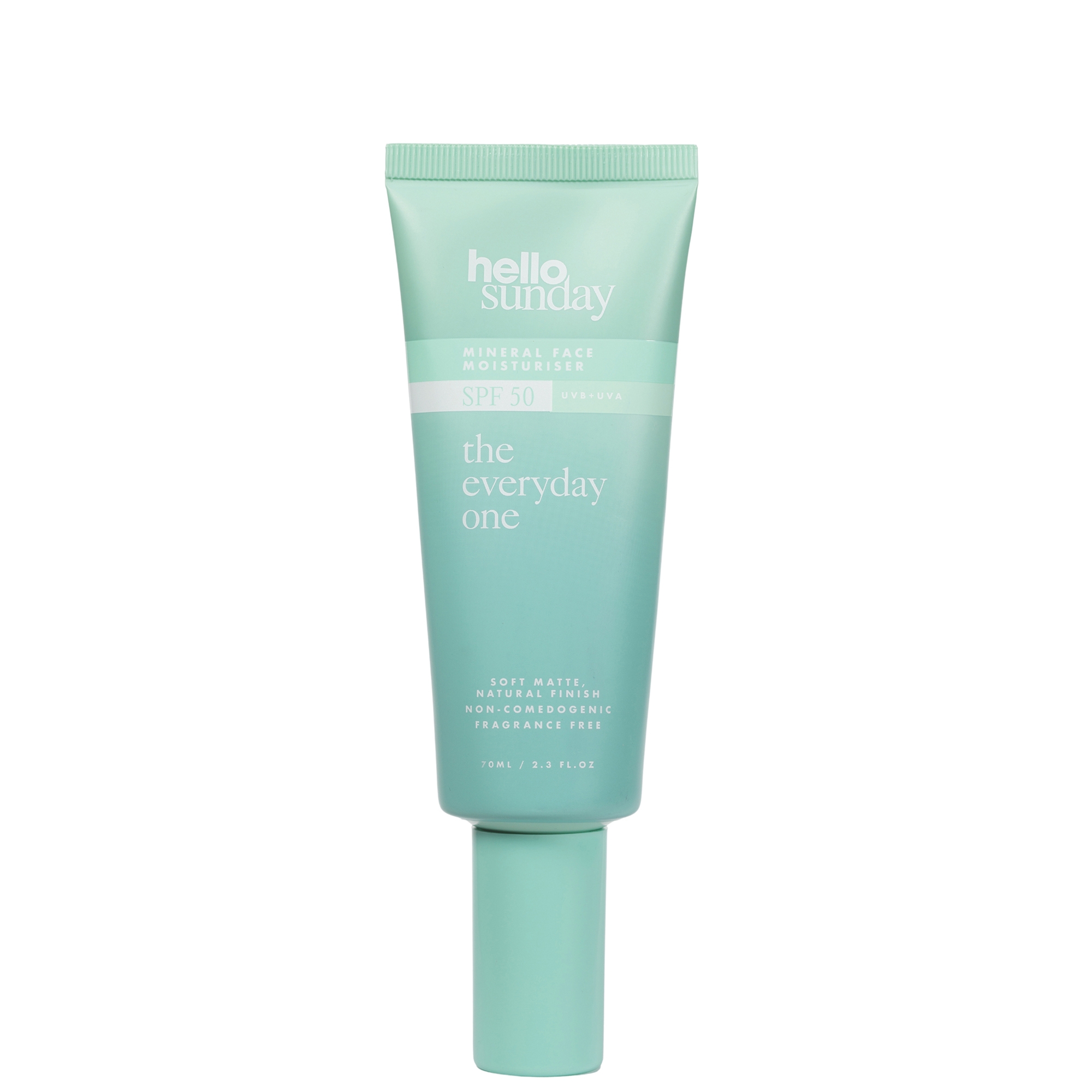 cult Hello Sunday The Everyday One Non-Nomodogenic Mineral Face Moisturiser SPF 50 70ml